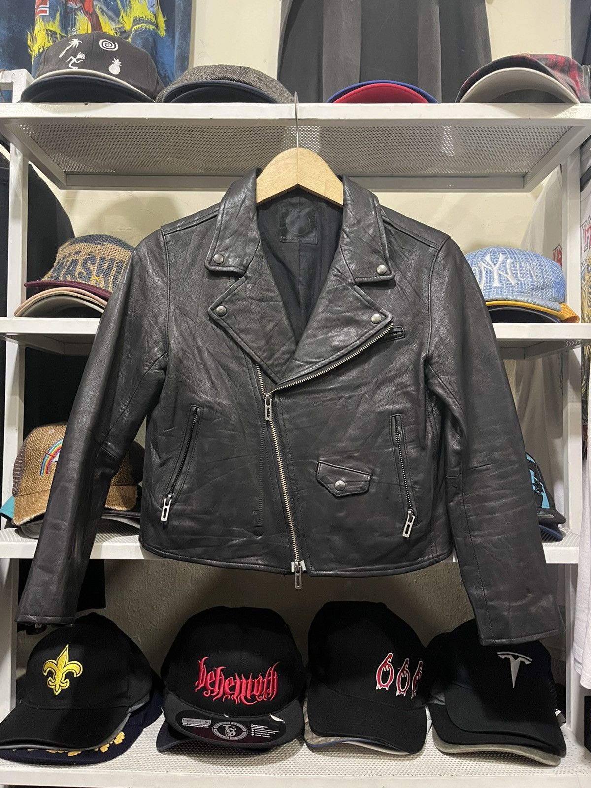 Genuine Leather an&on LEATHER JACKET WOMEN‘S Size M / US 6-8 / IT 42-44 - 1 Thumbnail