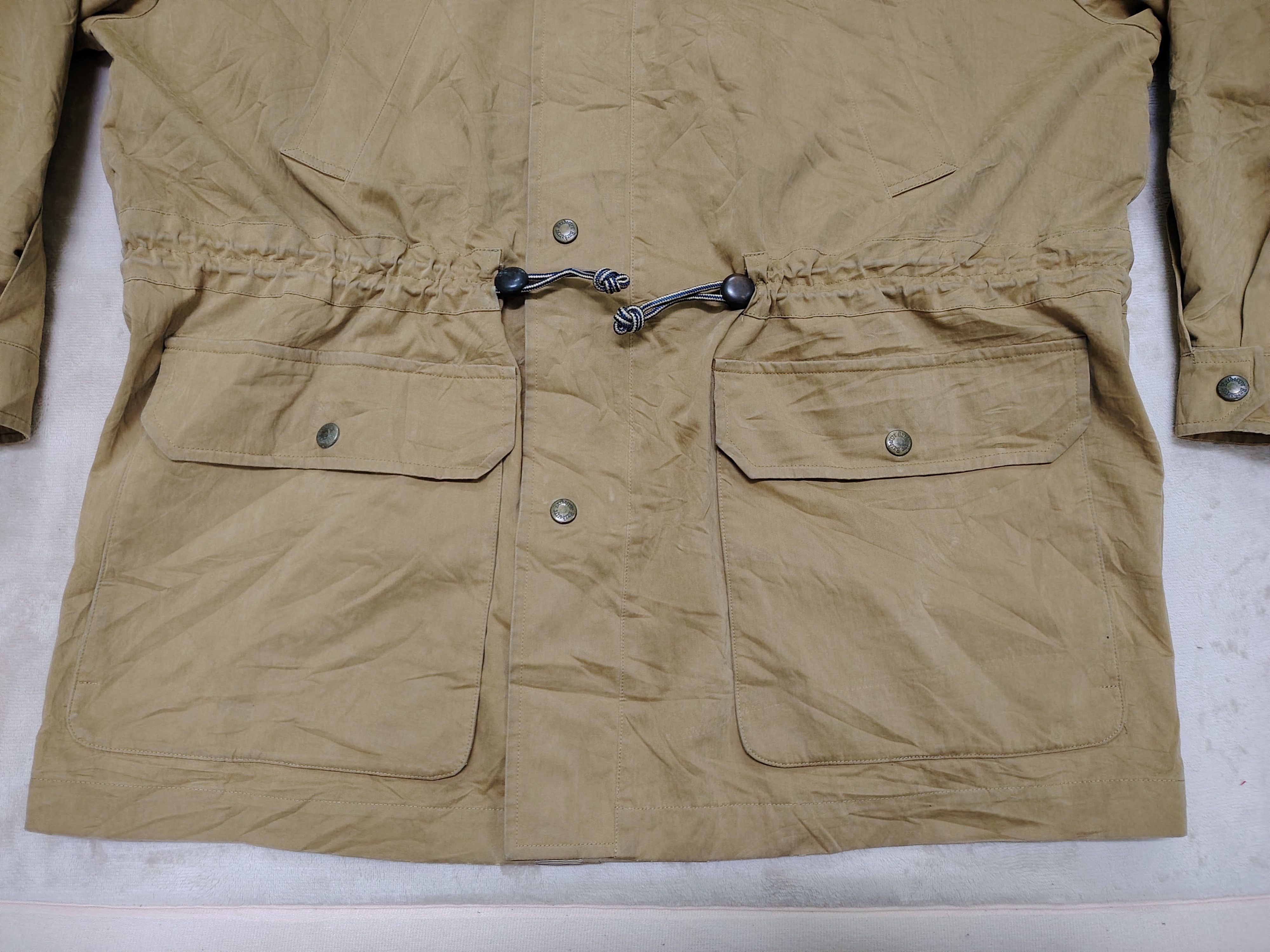 Burberry × Burberry Prorsum × Vintage Vintage 90's Burberrys London Parka Long Jacket Size US L / EU 52-54 / 3 - 5 Thumbnail