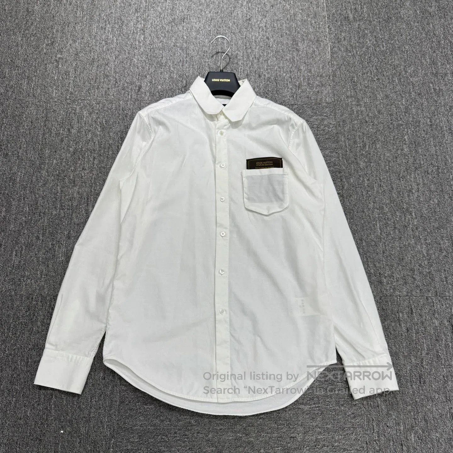 Louis Vuitton White Long Sleeve Button. Size US XS / EU 42 / 0 - 1 Thumbnail