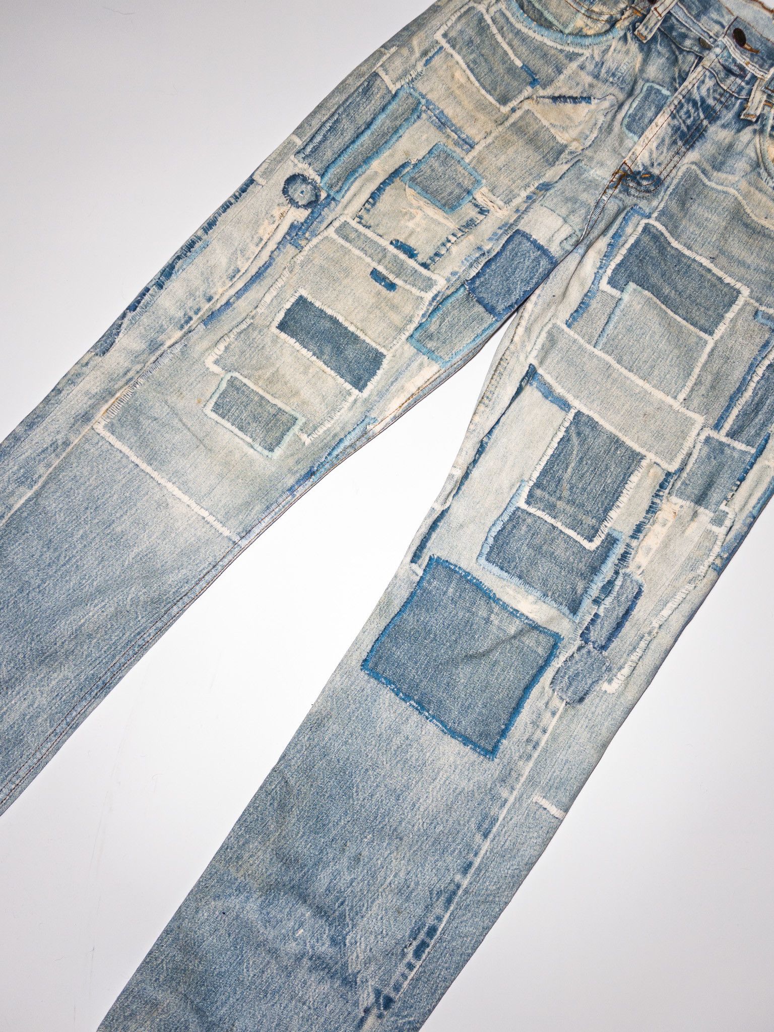 Dries Van Noten Dries Van Noten SS17 Runway Patchwork Jean Size US 32 / EU 48 - 5 Thumbnail