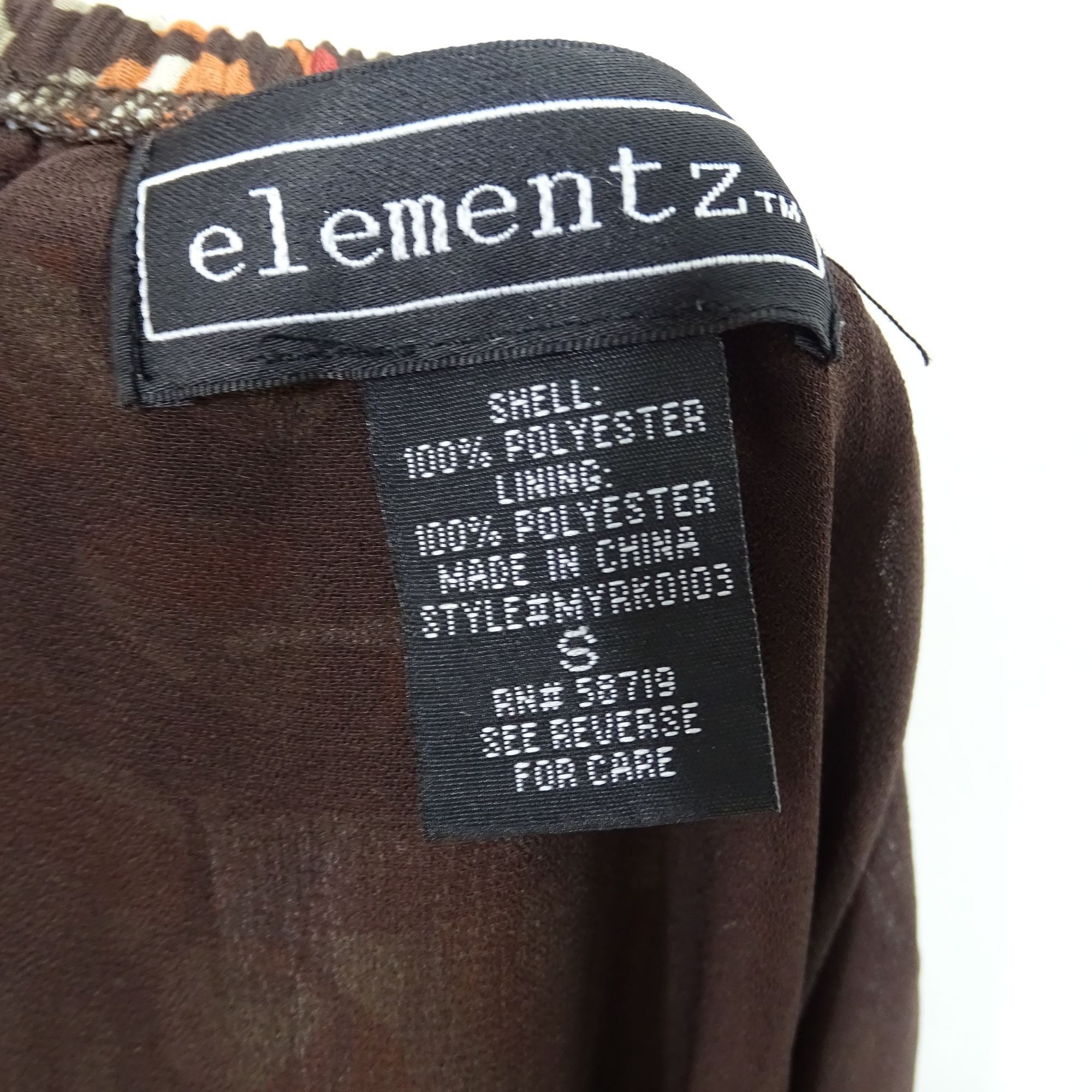 Other Elementz Multicolor Abstract A-line Midi Skirt Women Size S Size 25" / US 0 / IT 36 - 6 Thumbnail