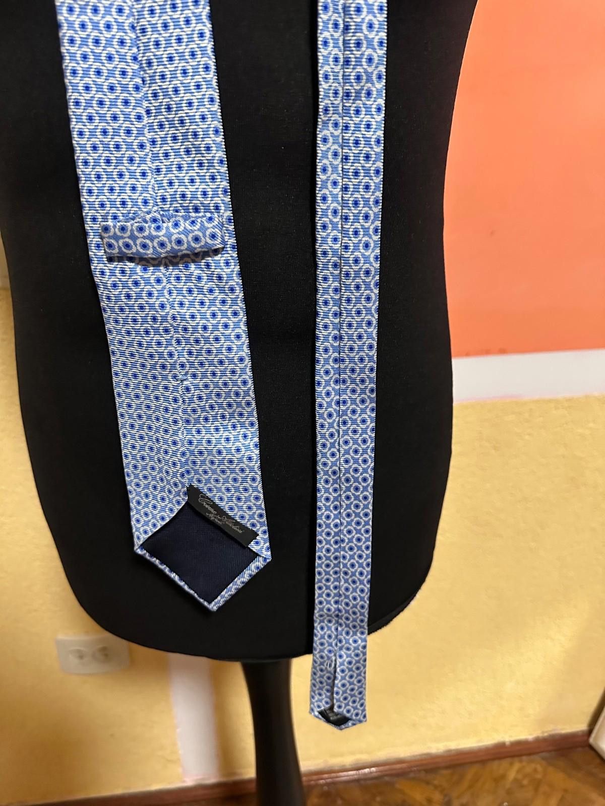 Cesare Attolini Cesare Attolini Silk Tie Blue Sky Size ONE SIZE - 5 Thumbnail