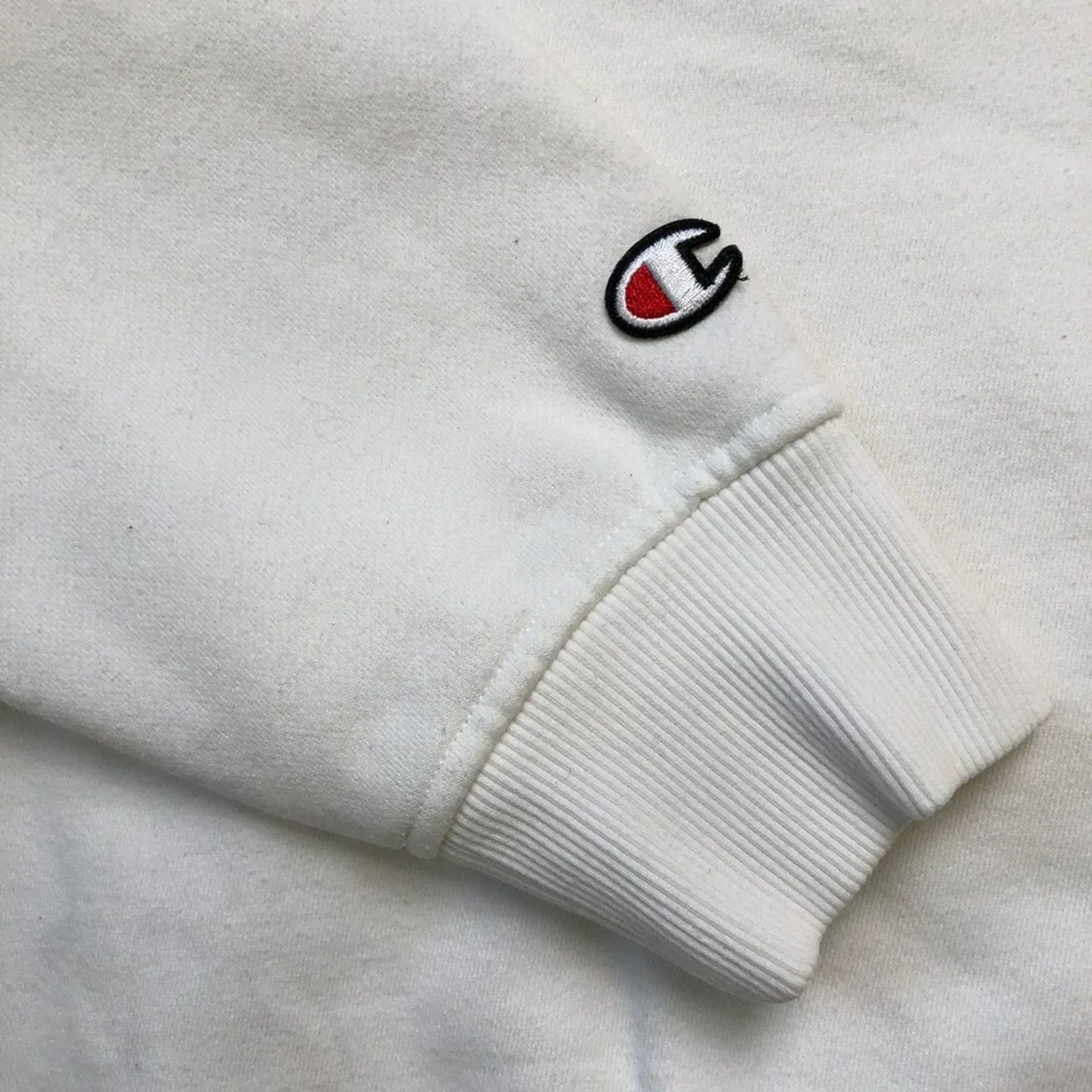 Champion × Vintage Champion Sweatshirt Script Spell Out AOP Pullover Crewneck Size US XL / EU 56 / 4 - 5 Thumbnail