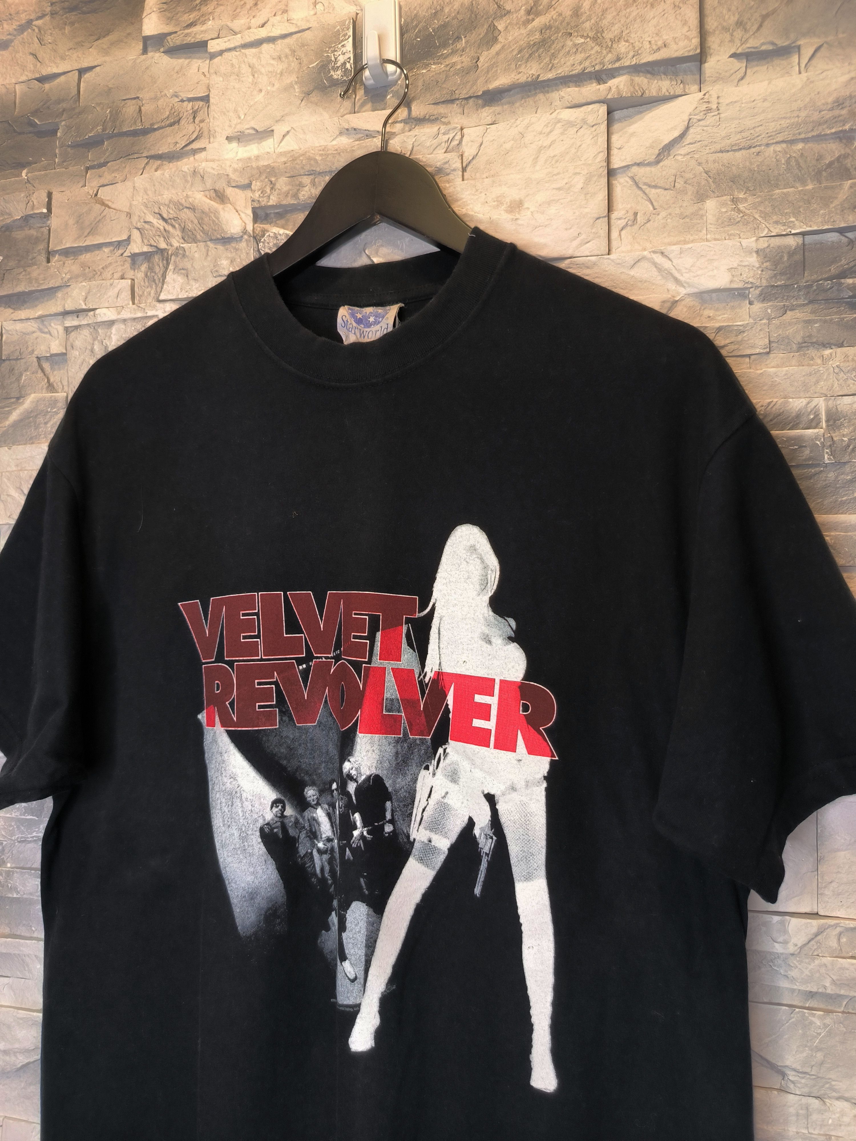 Band Tees Velvet Revolver Tee Shirt 2004 Black Vintage Starworld Size US L / EU 52-54 / 3 - 2 Thumbnail