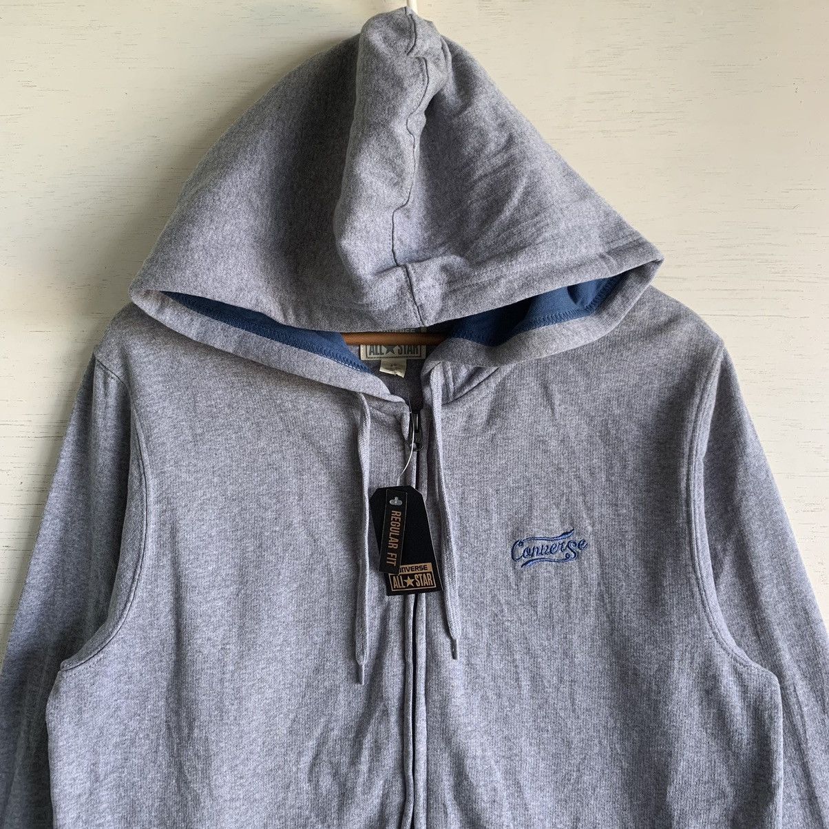 Converse Rare CONVERSE ZIP UP HOODIE WITH TAG Small Spellout Size US S / EU 44-46 / 1 - 5 Thumbnail