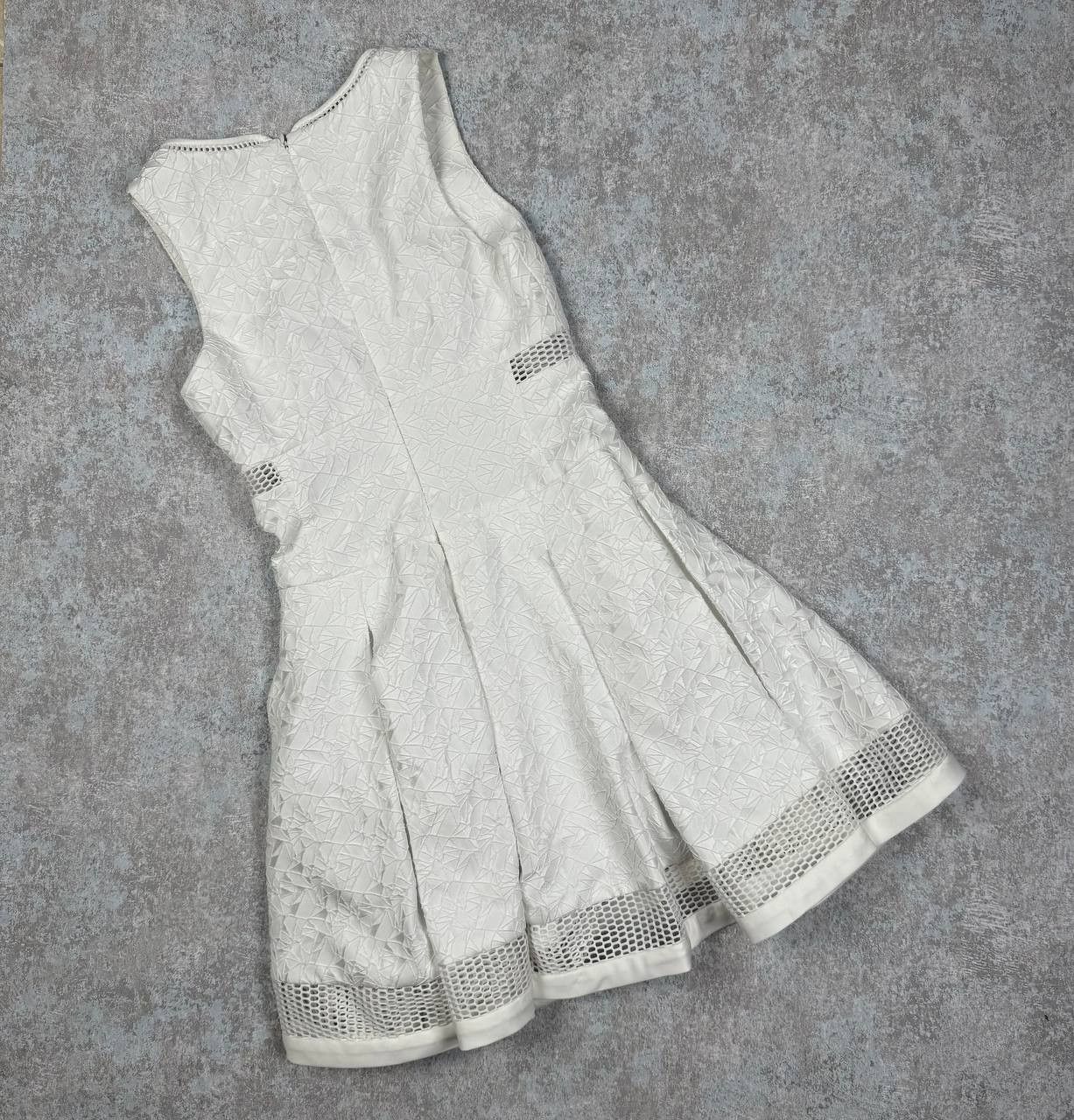 Jonathan Simkhai Jonathan Simkhai White Fit and Flare Dress Size XS / US 0-2 / IT 36-38 - 3 Thumbnail