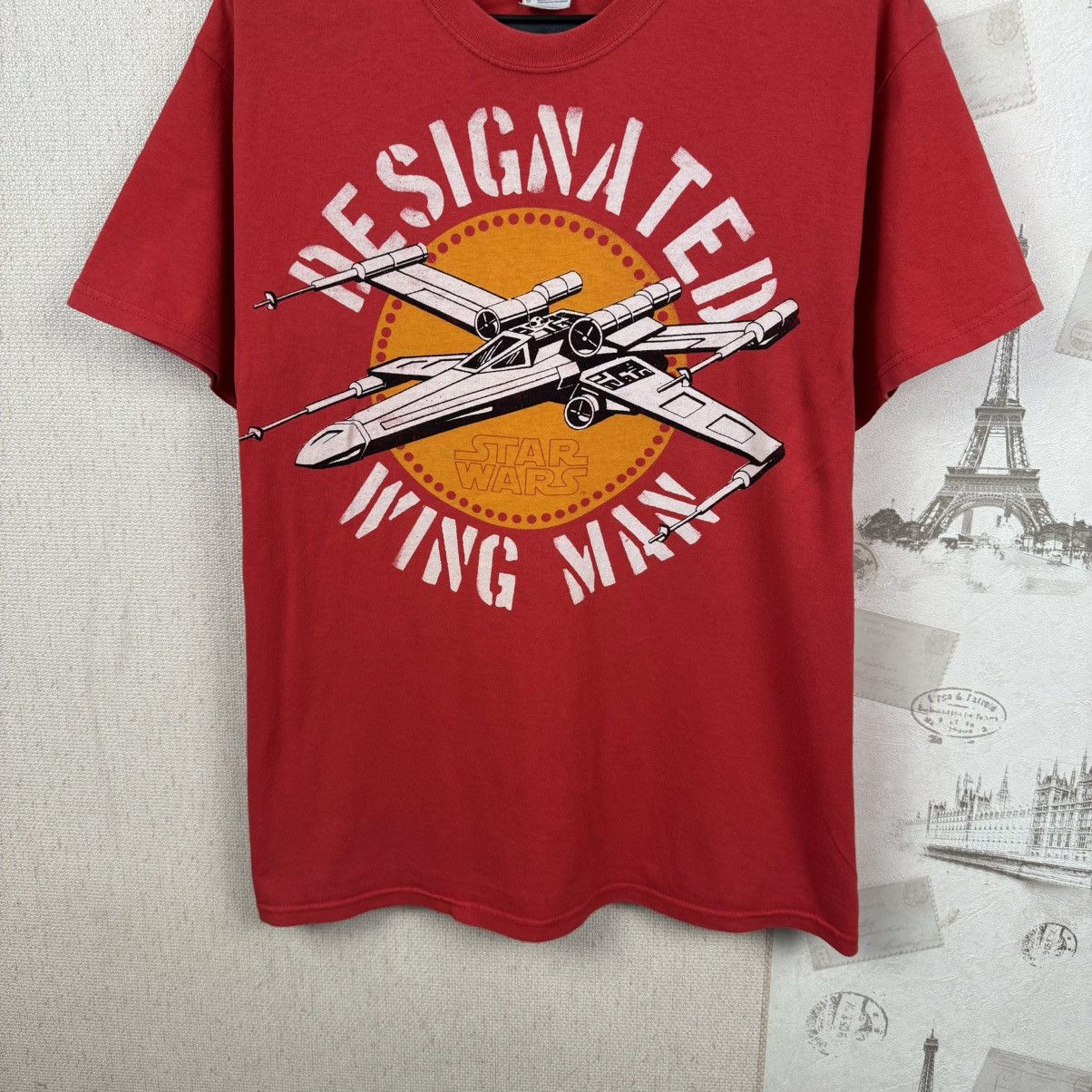 Star Wars Vintage Star Wars T shirt Resignated Wing Man X Wing Red L Size US L / EU 52-54 / 3 - 6 Thumbnail