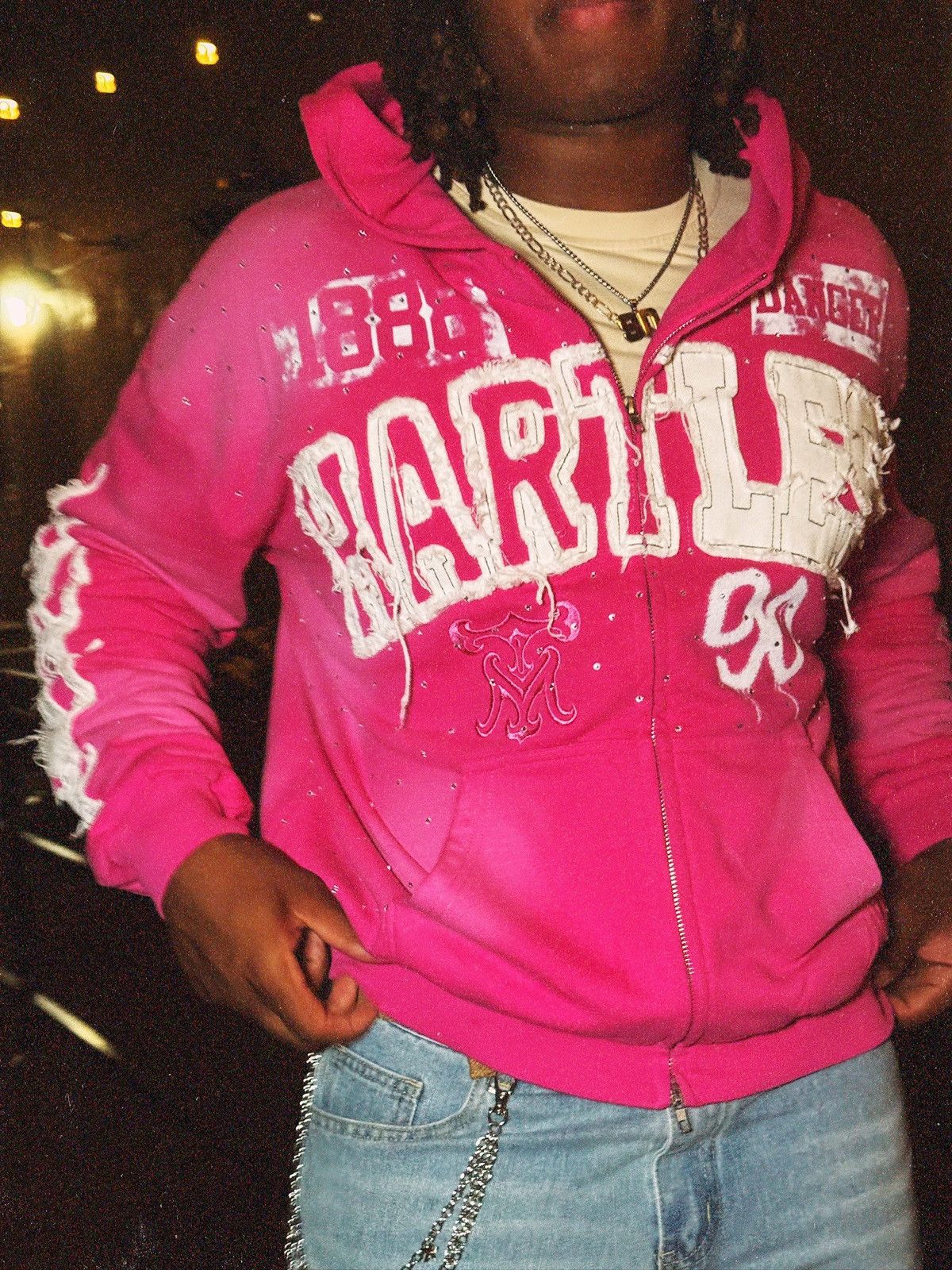 Other Pink “Hartless” hoodie from Relentless Souls Size US XL / EU 56 / 4 - 2 Thumbnail