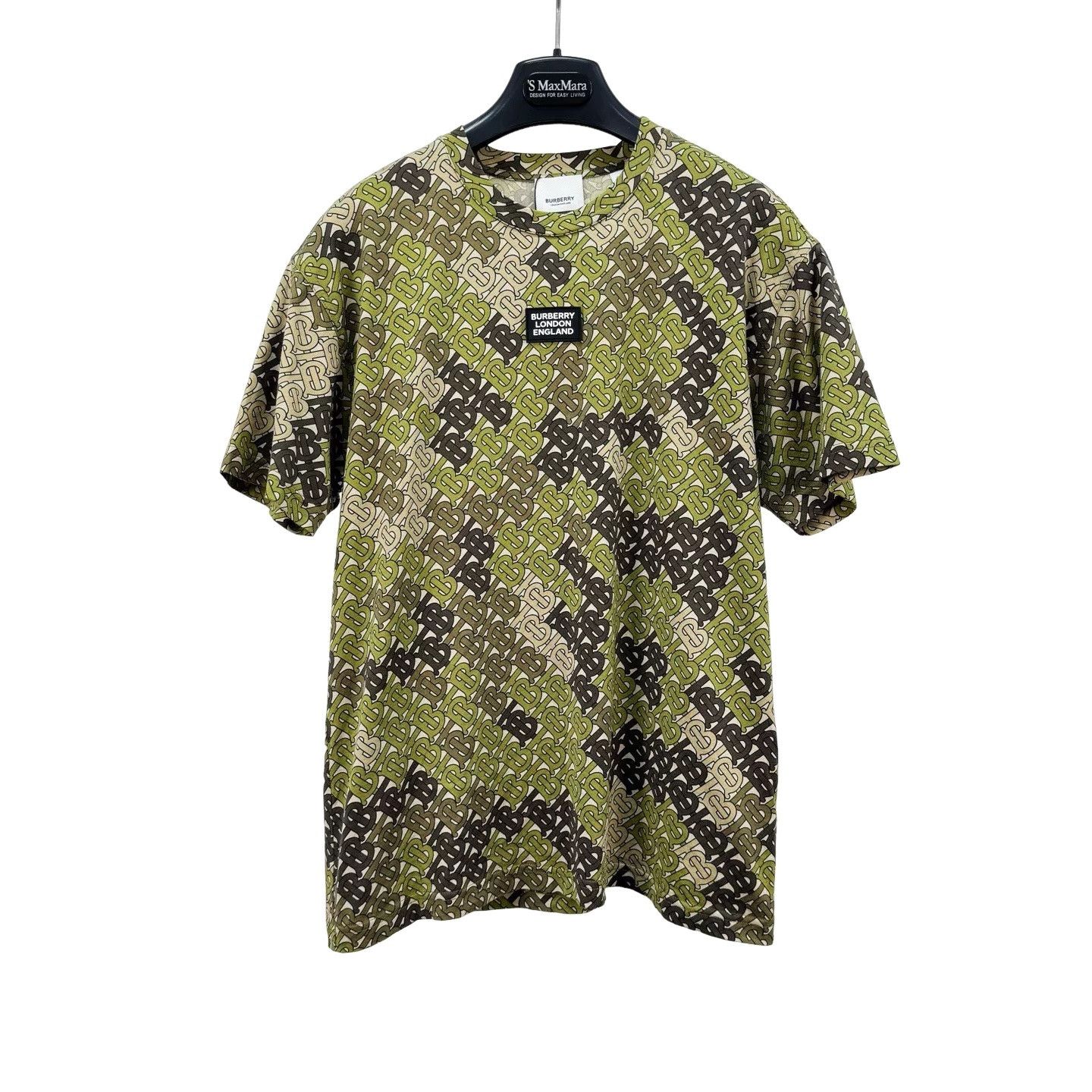 Burberry Burberry Allover Monogram Print T-Shirt XXS Size US XXS / EU 40 - 1 Thumbnail