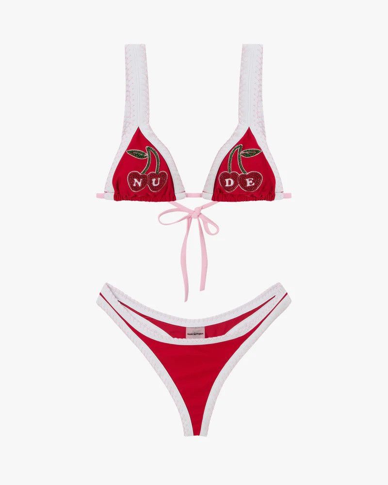Other Nude Project Coralite Bikini Top Red Size XS / US 0-2 / IT 36-38 - 1 Thumbnail