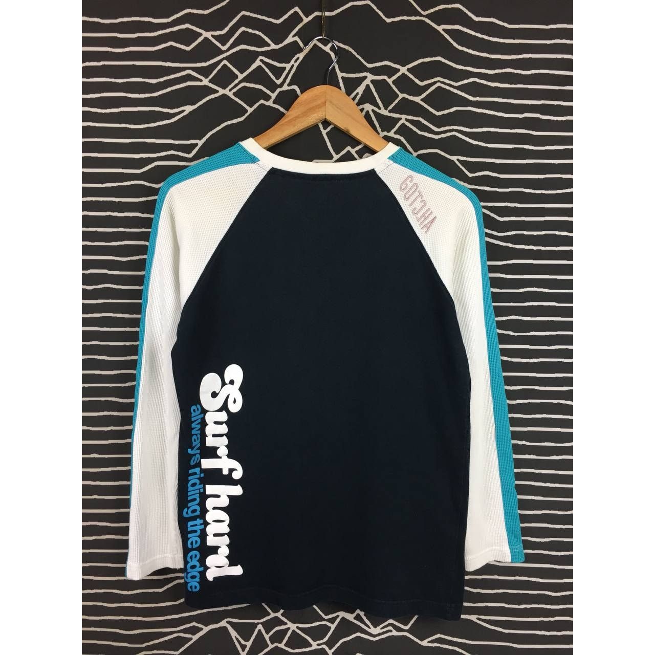 Gotcha × Vintage Gotcha International Surf Hard Always Riding The Edge Tee Size US S / EU 44-46 / 1 - 6 Thumbnail