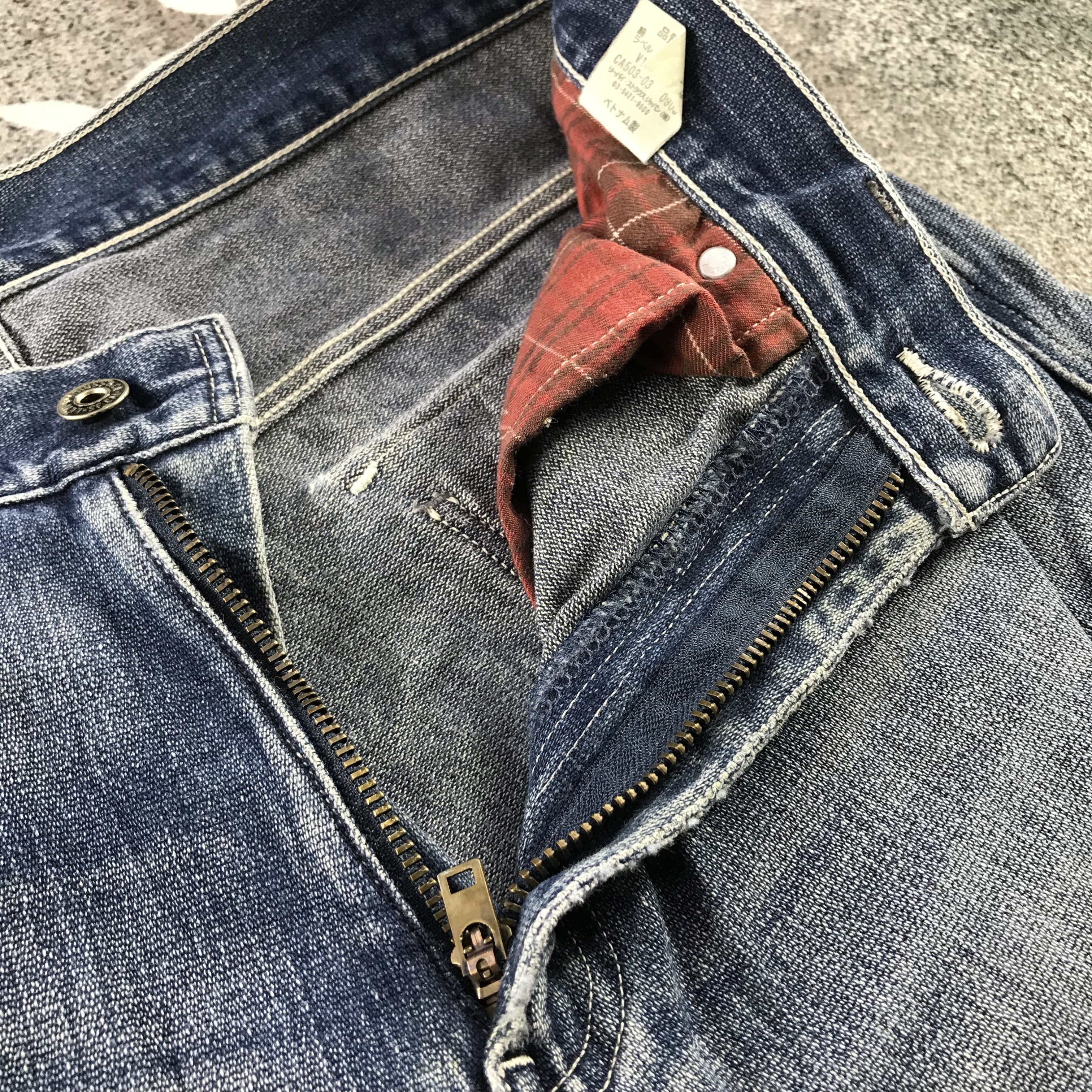 Levi's Vintage Distress Levis 503 Jeans Cargo Denim KJ3362 Size US 30 / EU 46 - 9 Thumbnail