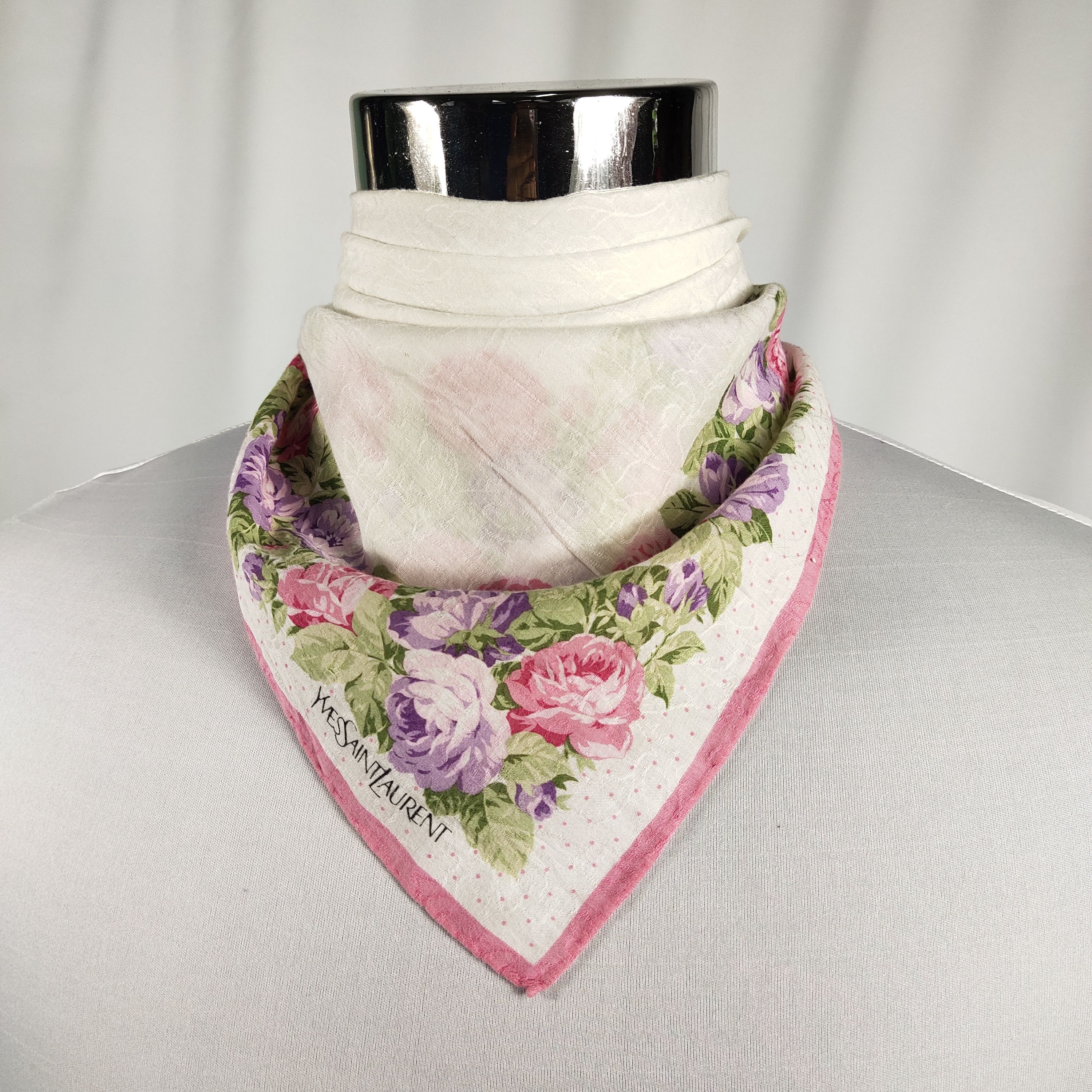 Yvest Saint Laurent Handkerchief / Neckerchief / Bandana