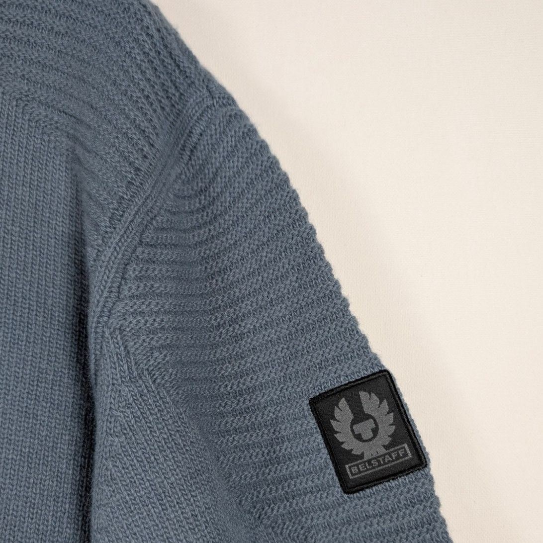 Belstaff Belstaff Blue Knit Crewneck Sweater Men’s Size XXL USED Size US XXL / EU 58 / 5 - 4 Thumbnail