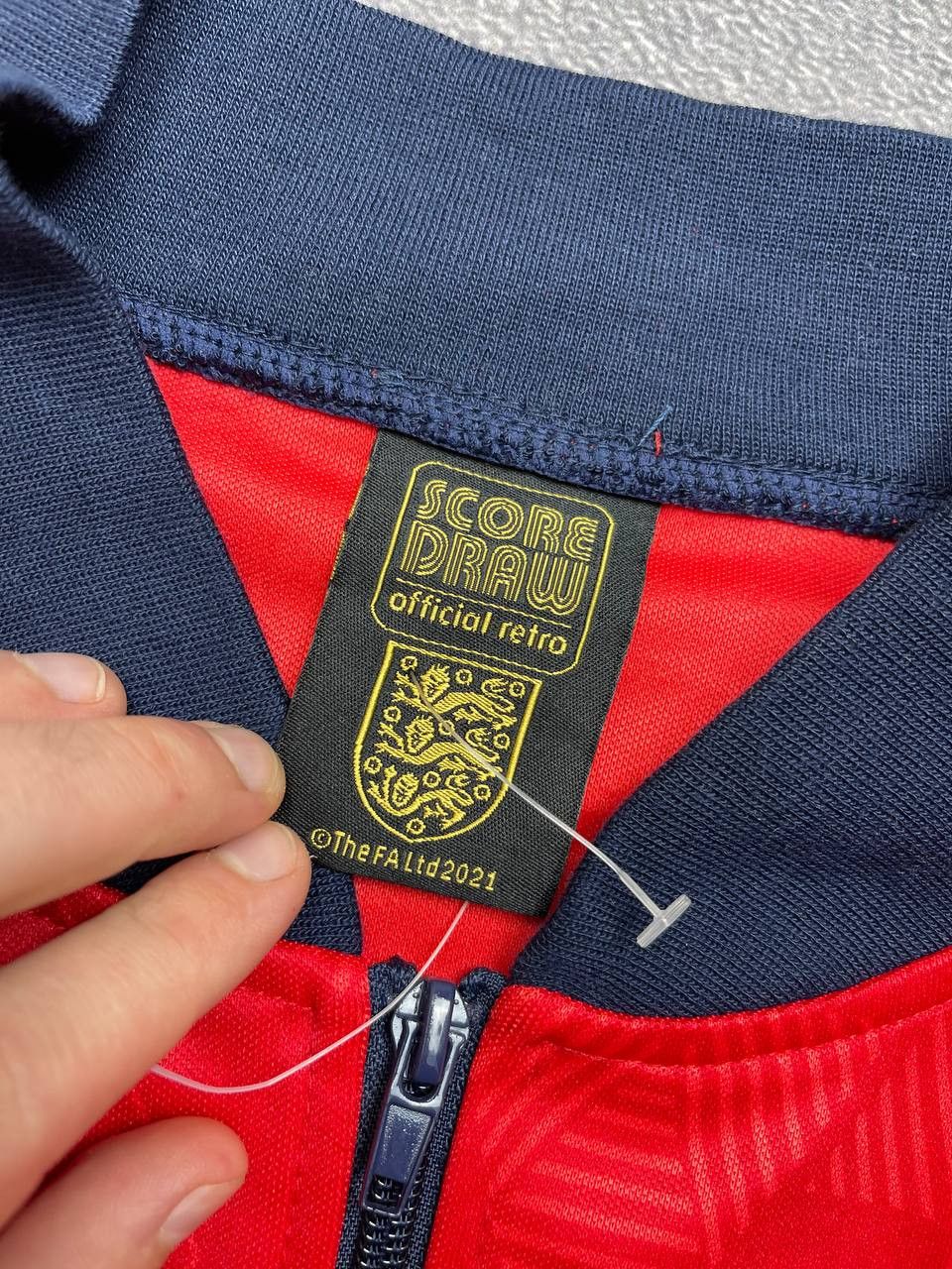 Other ENGLAND SOCCER RETRO TRACK FOOTBALL JACKET SIZE 2XL Size US XXL / EU 58 / 5 - 3 Thumbnail