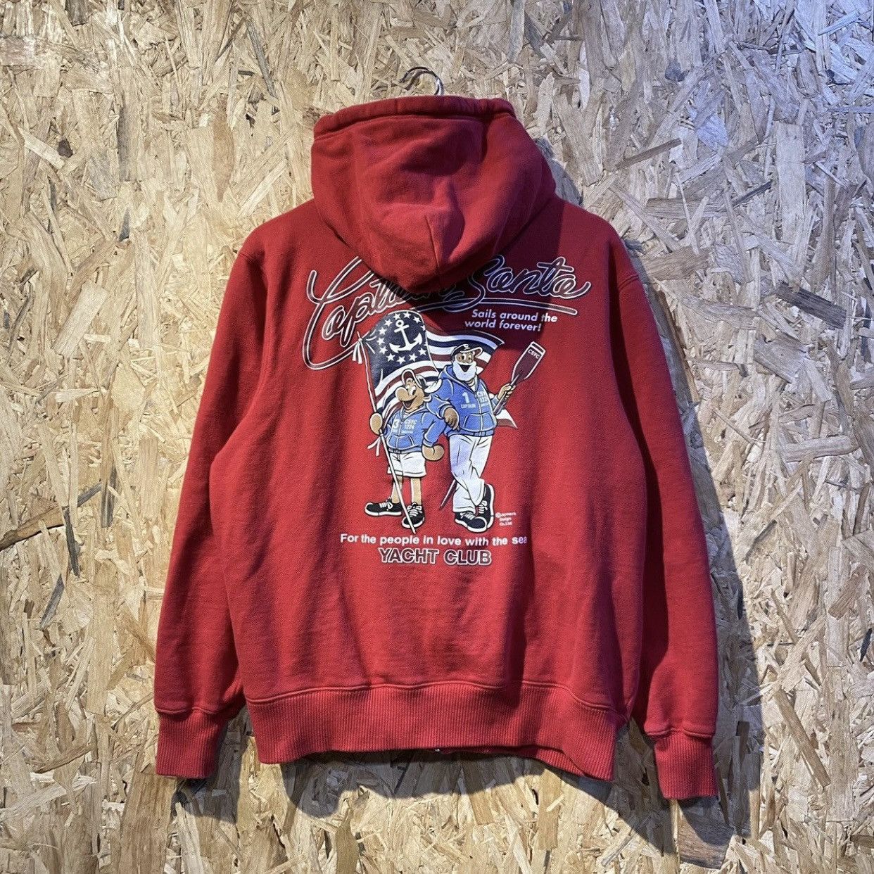 Japanese Brand Vintage Captain Santa Mora Sweden Zipper Sweatshirts Hoodie Size US L / EU 52-54 / 3 - 1 Thumbnail