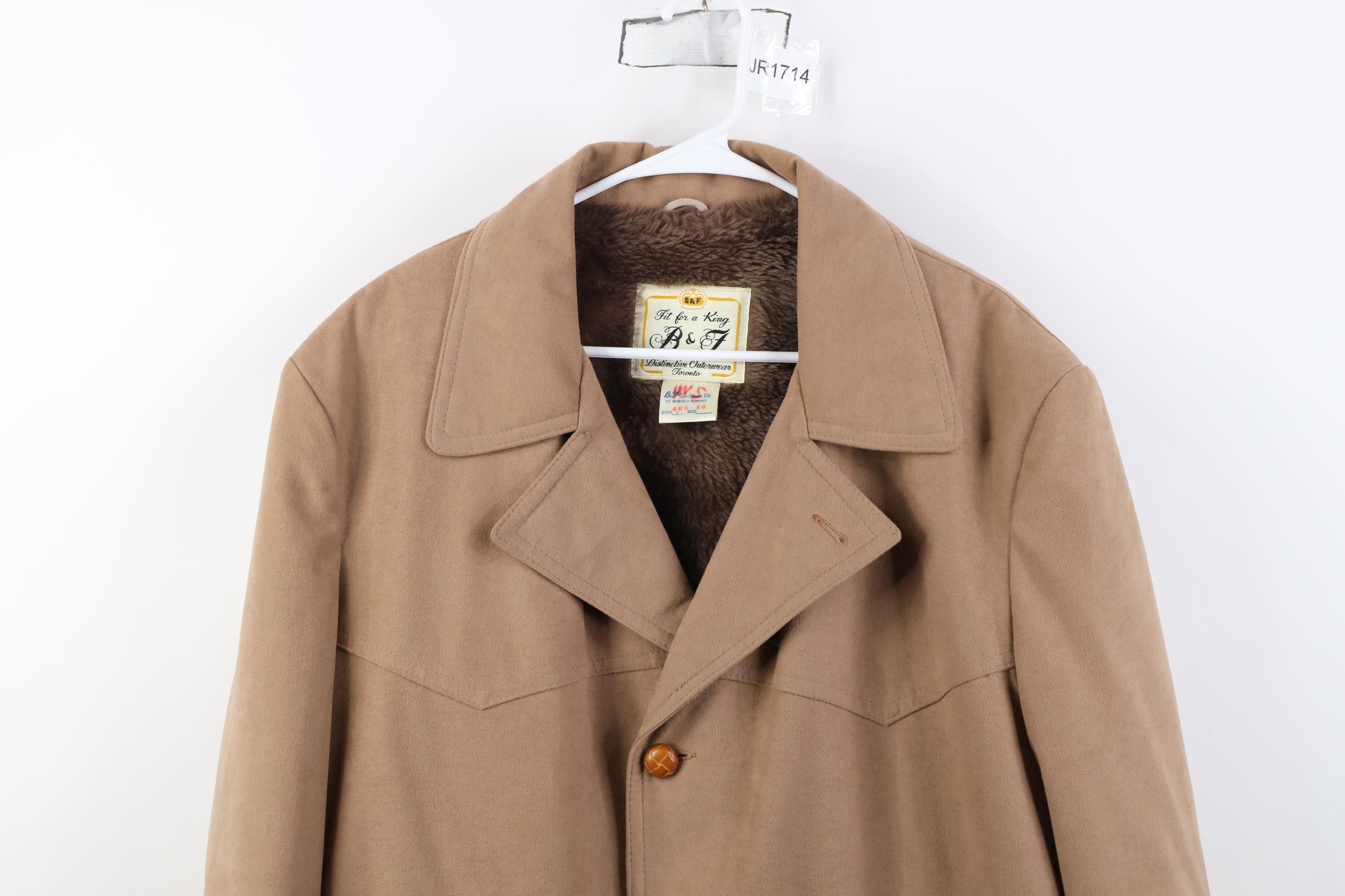Vintage Vintage 60s Rockabilly Lined Marlboro Man Rancher Jacket Size US XXL / EU 58 / 5 - 2 Thumbnail