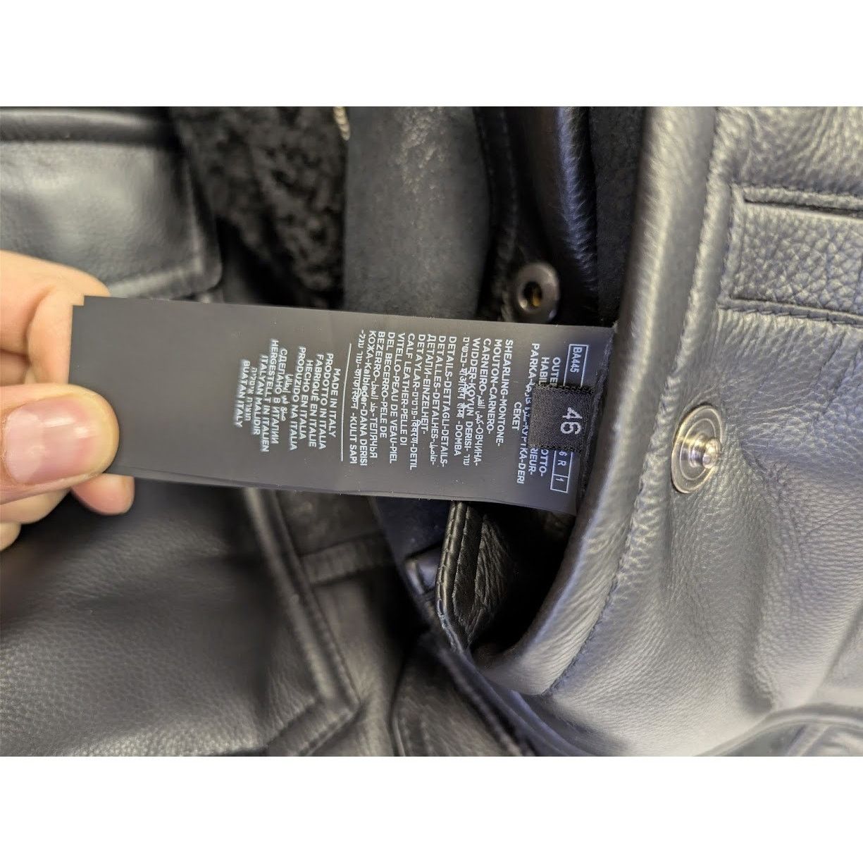 Tom Ford o1rshd1 Shearling Jacket in Black Size US S / EU 44-46 / 1 - 16 Thumbnail