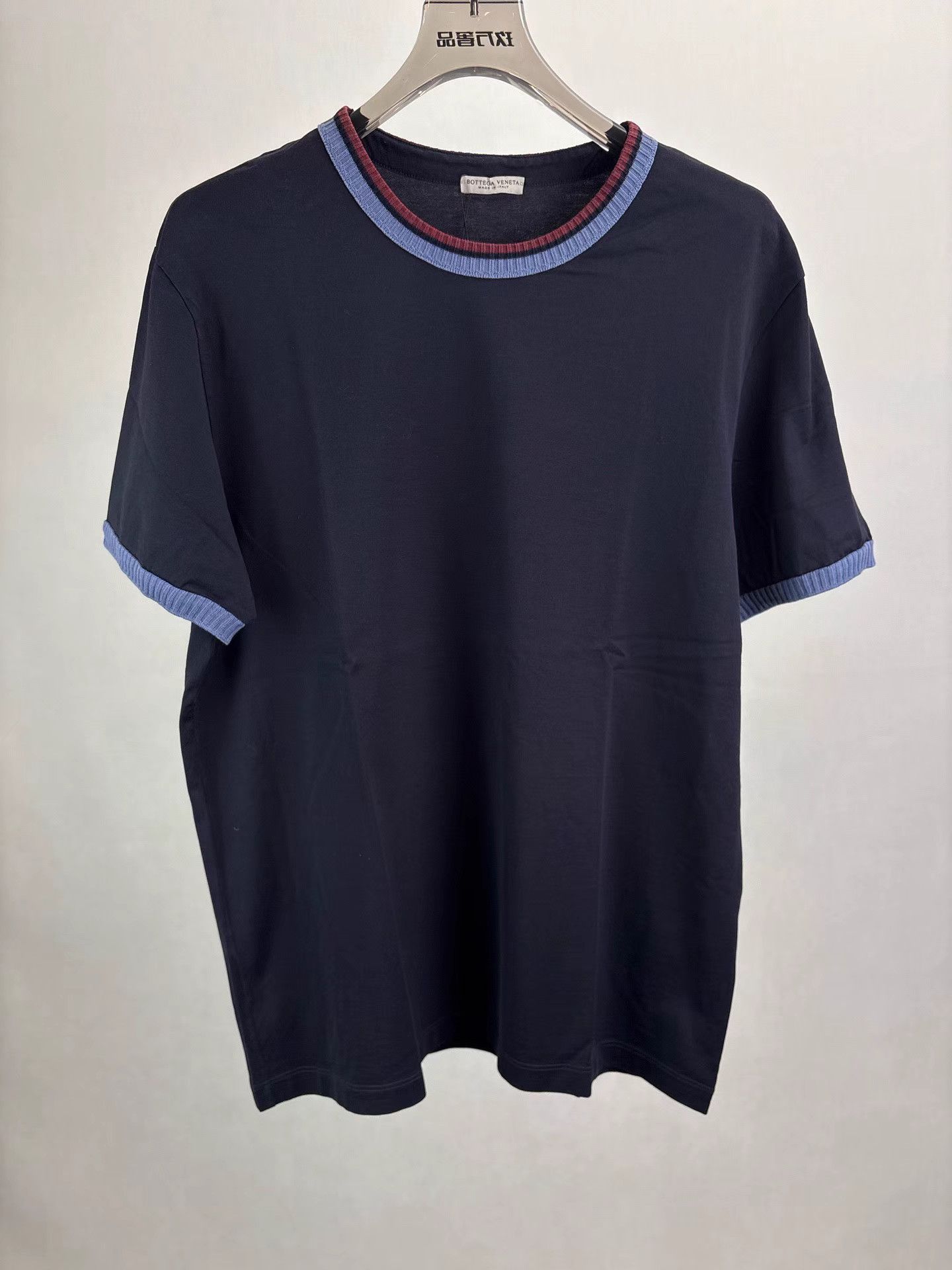 Bottega Veneta Bottega Veneta Color Block Spliced Short Sleeve K1 Size US L / EU 52-54 / 3 - 1 Thumbnail