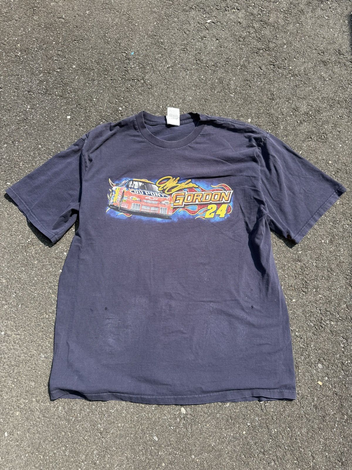 Chase Authentics VINTAGE NASCAR JEFF GORDON TEE SHIRT BIG PRINT Size US XL / EU 56 / 4 - 2 Thumbnail