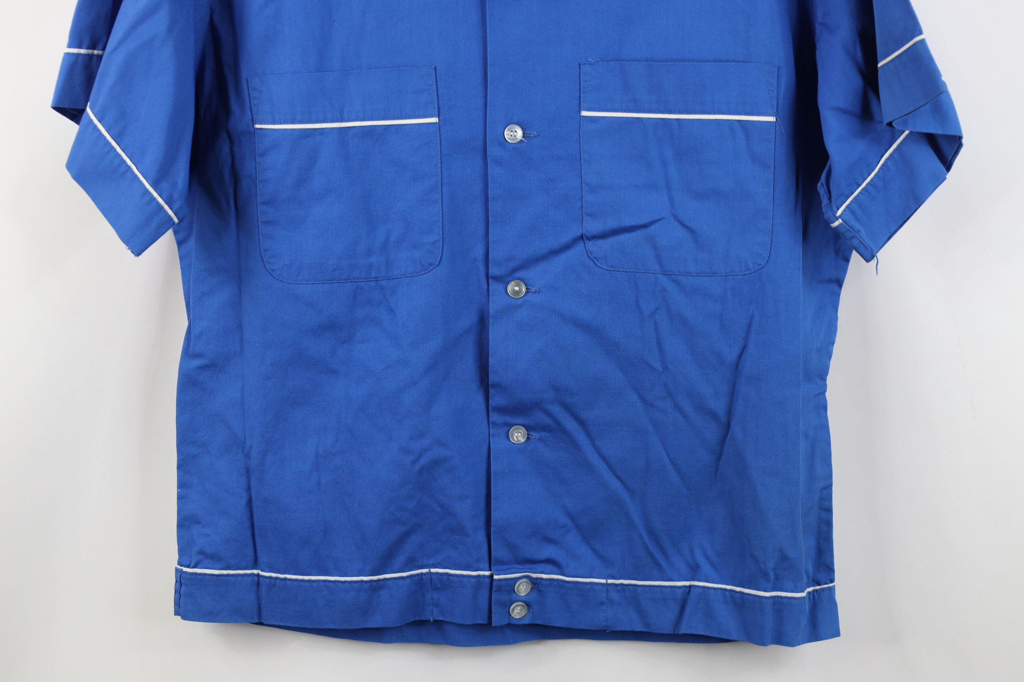 Vintage Vintage 50s 60s Rockabilly Short Sleeve Bowling Button Shirt Size US M / EU 48-50 / 2 - 4 Thumbnail
