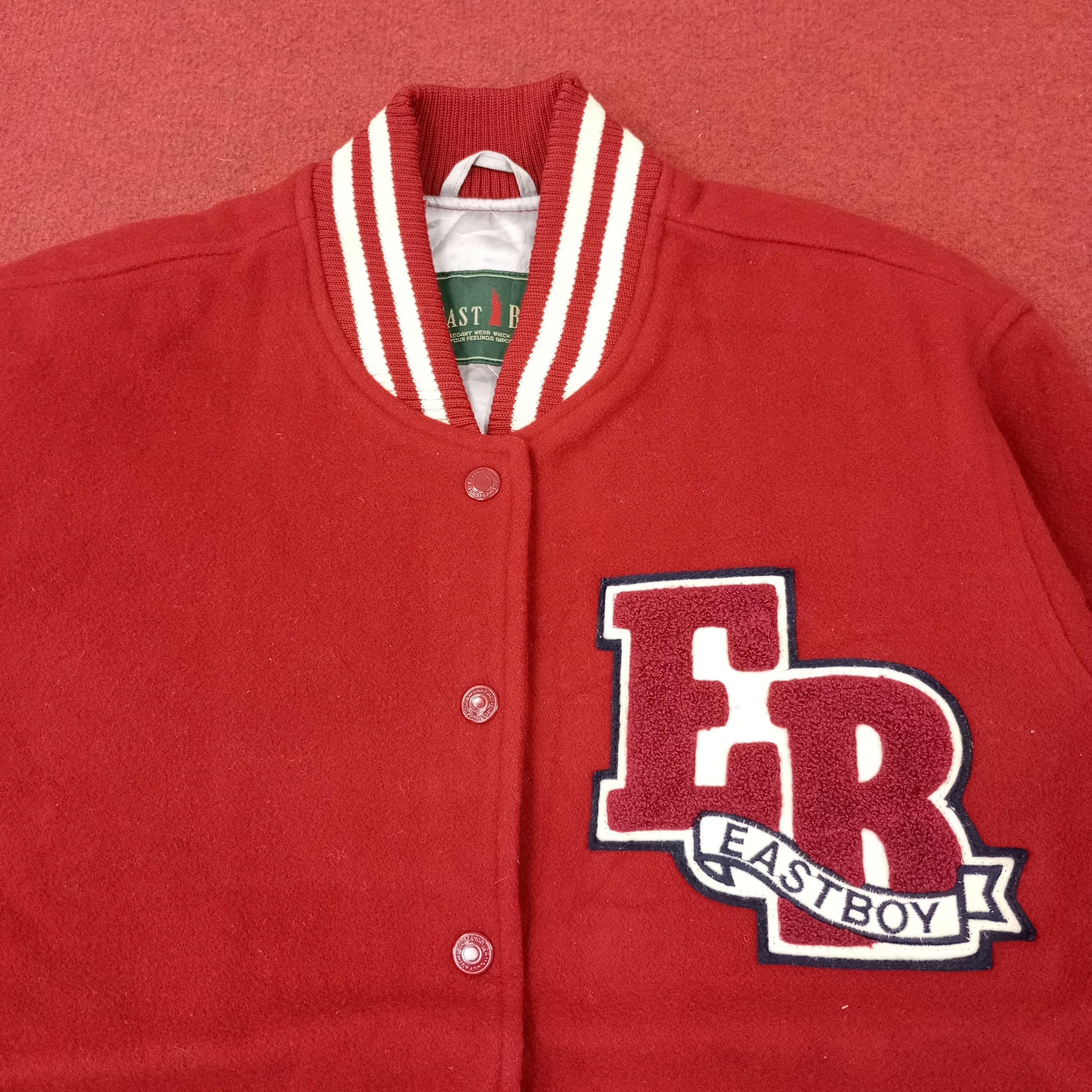 Vintage East Boy Streetwear Style Varsity Jacket Size US L / EU 52-54 / 3 - 4 Thumbnail