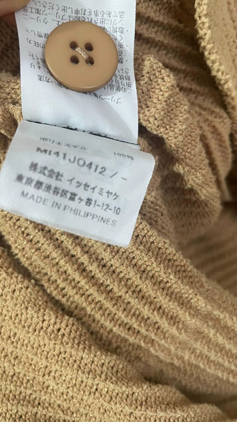 Issey Miyake Issey Miyake size:one size A coffee-yellow cardigan Size XS / US 0-2 / IT 36-38 - 5 Thumbnail