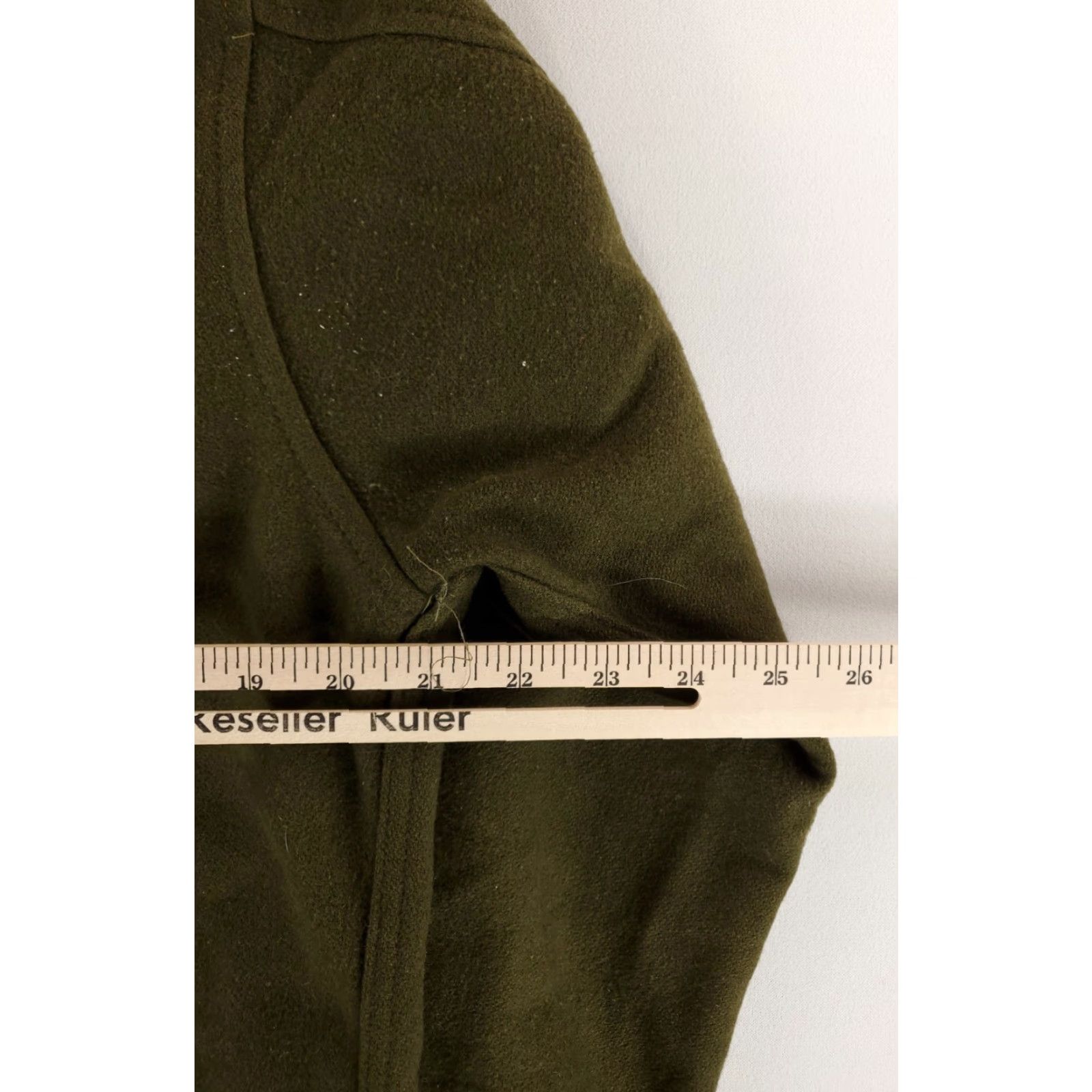 Vintage VINTAGE US Army Field Shirt Cold Weather Wool Nylon Blend Green Mens M Long Sleeve Mens Shirt Size US M / EU 48-50 / 2 - 7 Thumbnail