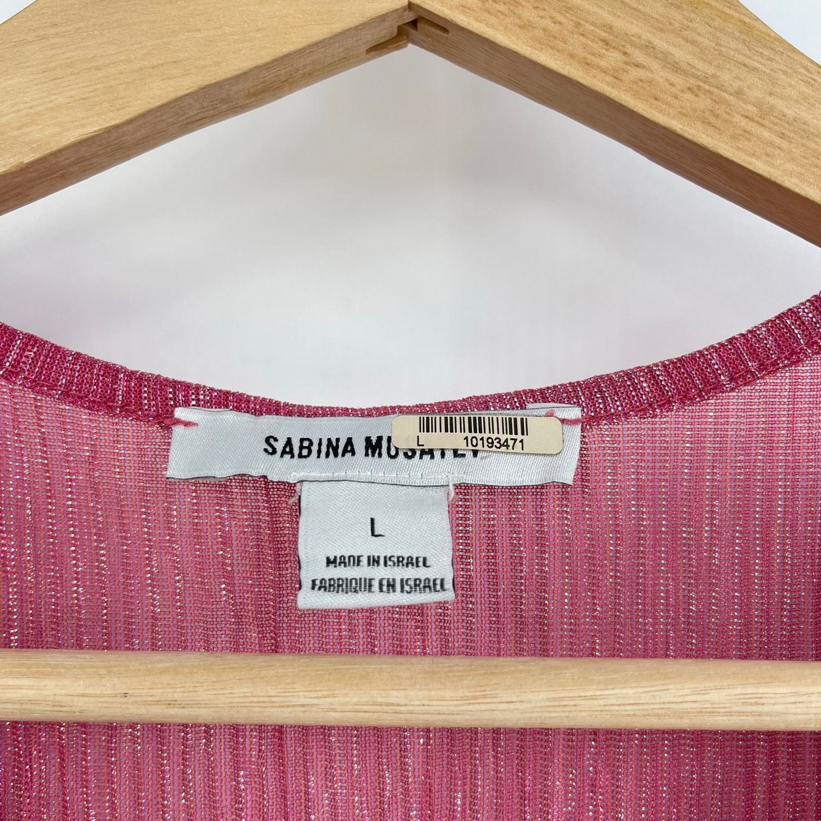 Other Sabina Musayev | Carry Mini Dress Hot Pink L Size L / US 10 / IT 46 - 4 Thumbnail