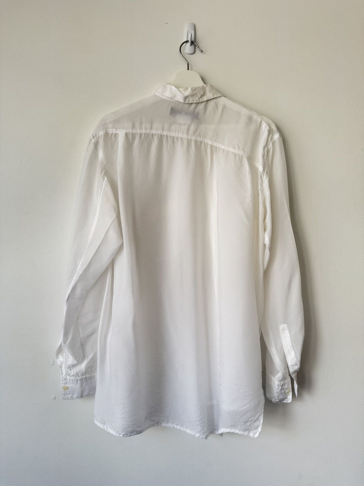 Comme des Garcons Black Asymmetrical Shear Button-Up Size US M / EU 48-50 / 2 - 3 Thumbnail