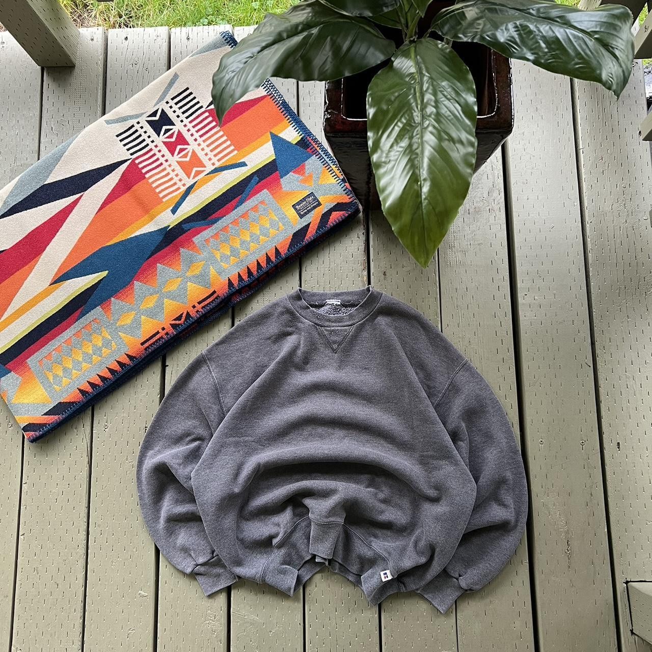Russell Athletic × Vintage Vintage Russell Athletic Hoodie Size US L / EU 52-54 / 3 - 3 Thumbnail