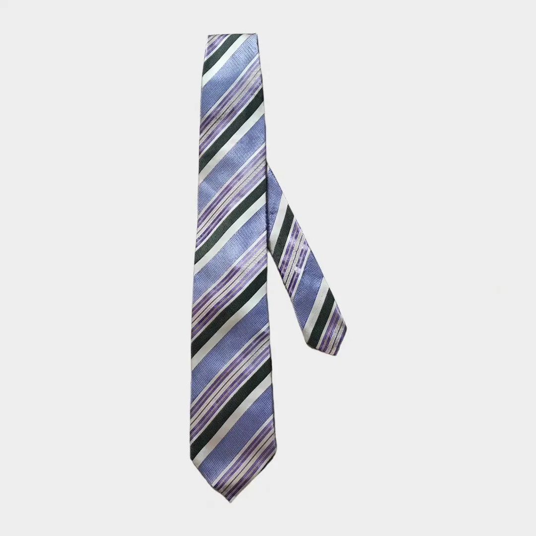 Ermenegildo Zegna Ermenegildo Zegna striped silk tie – FASHIONELLA Size ONE SIZE - 2 Thumbnail