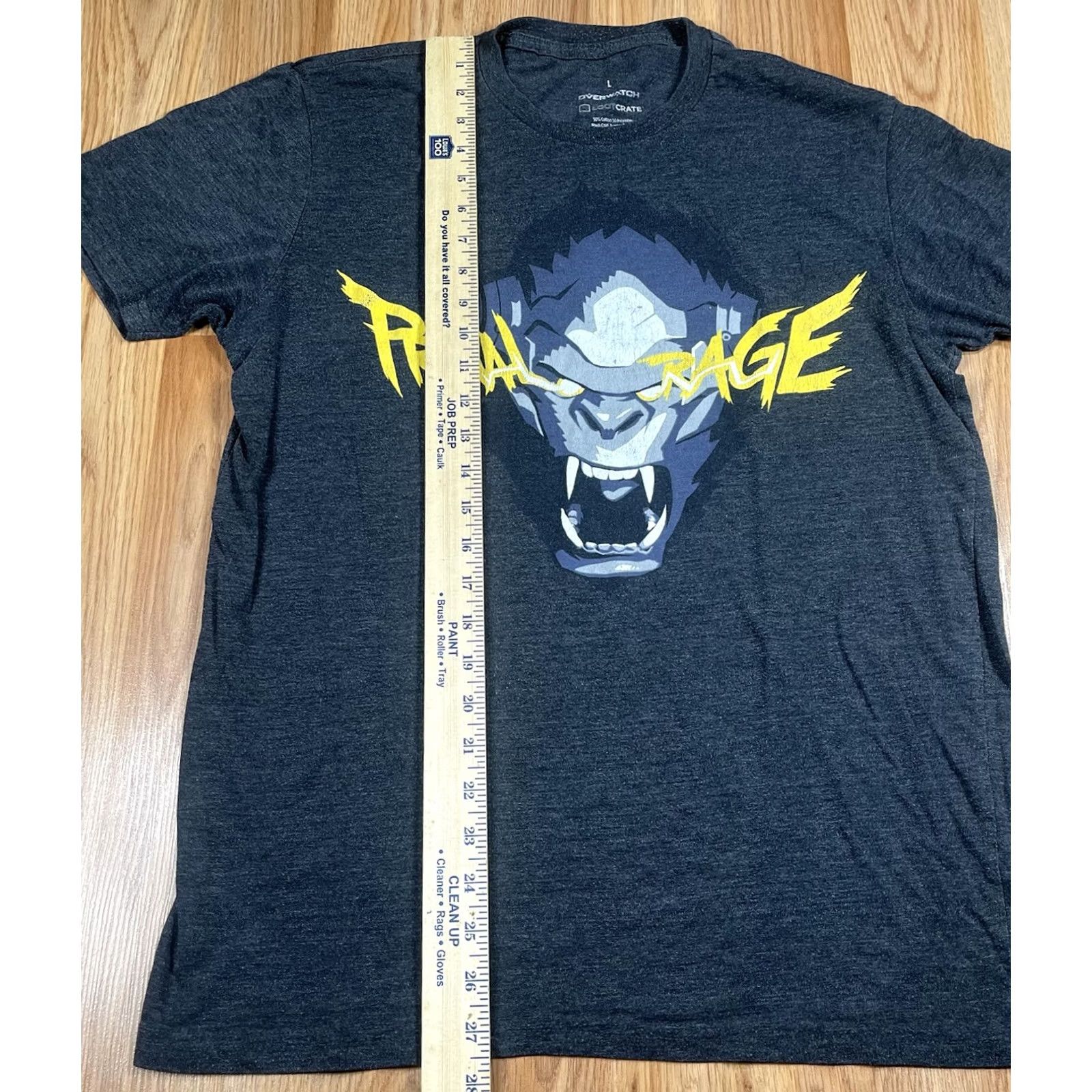 Vintage Overwatch CrewNeck Graphics Shirt Mens Large Loot Crate Gray Cotton Blend - Excellent Condition Size US L / EU 52-54 / 3 - 3 Thumbnail