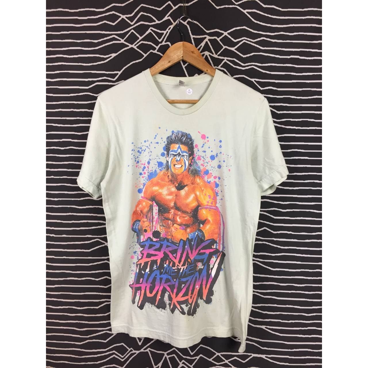 Vintage Ultimate Warrior Bring Me The Horizon WWF WWE Wrestling Tee Size US M / EU 48-50 / 2 - 1 Thumbnail