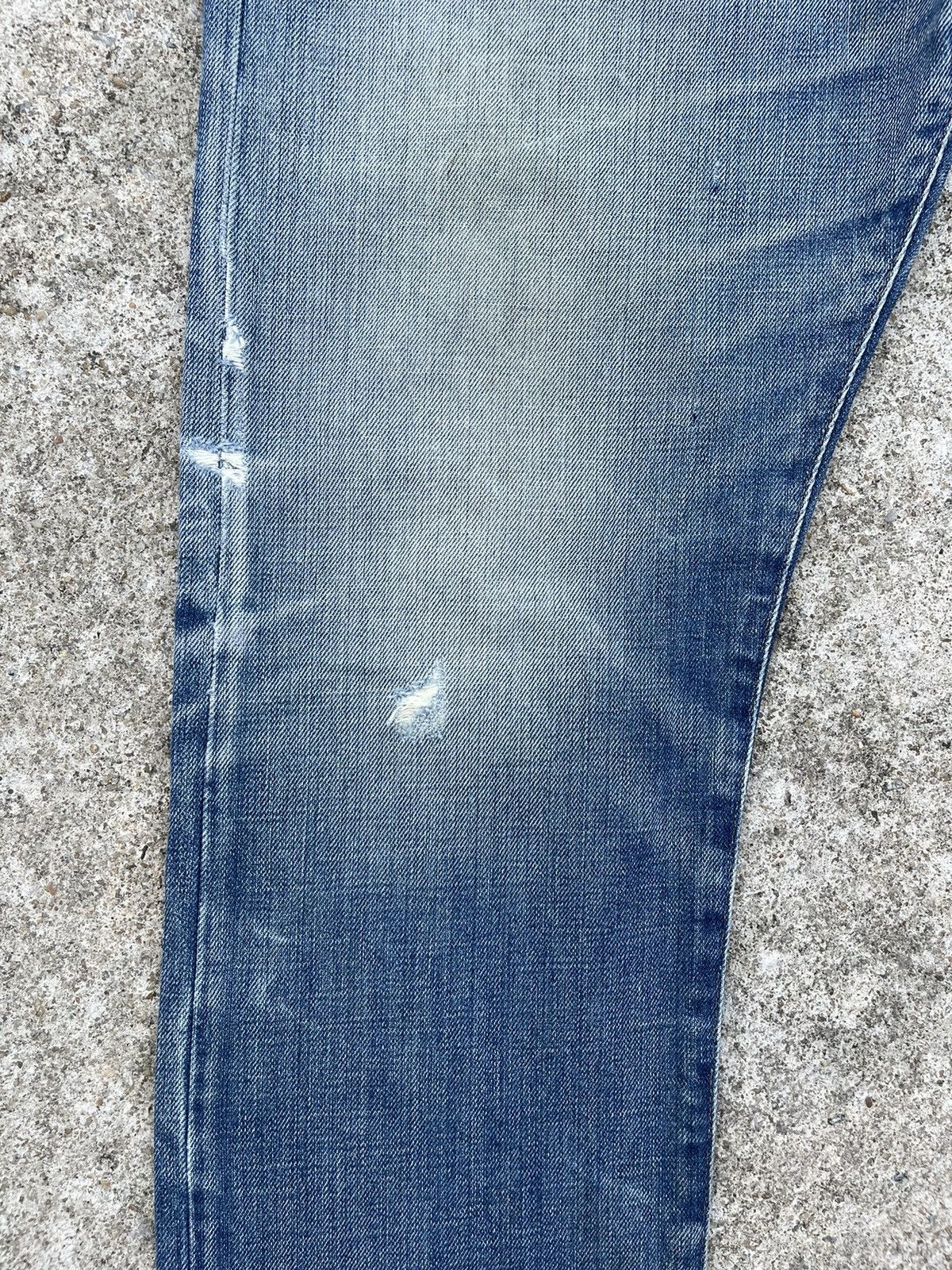 Polo Ralph Lauren 🔥 Polo Ralph Lauren Distressed Denim Vintage W35🔥 Size US 35 - 5 Thumbnail