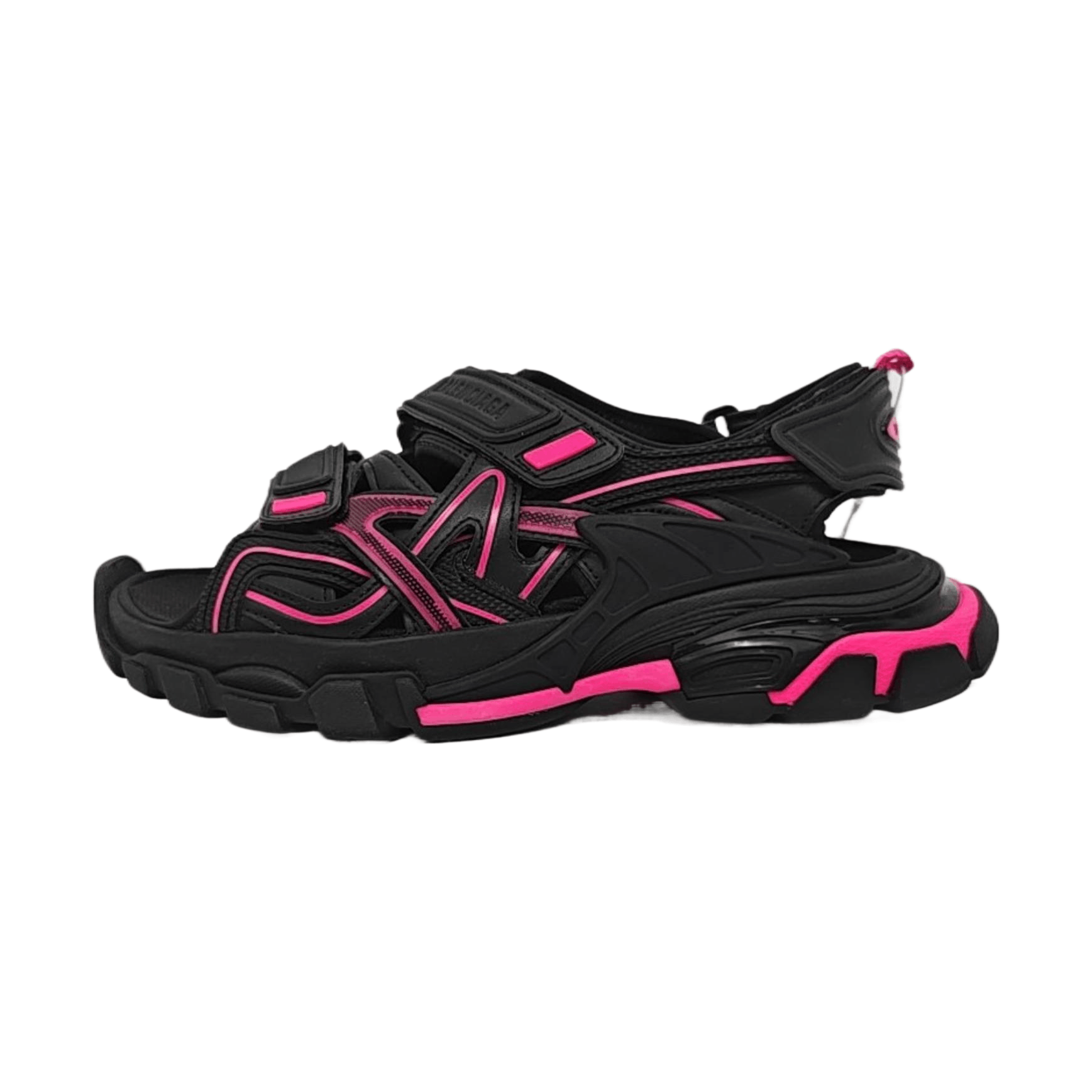 Balenciaga Balenciaga Track Pink Leather Sandals EU 39 Size US 6 / EU 39 - 1 Thumbnail