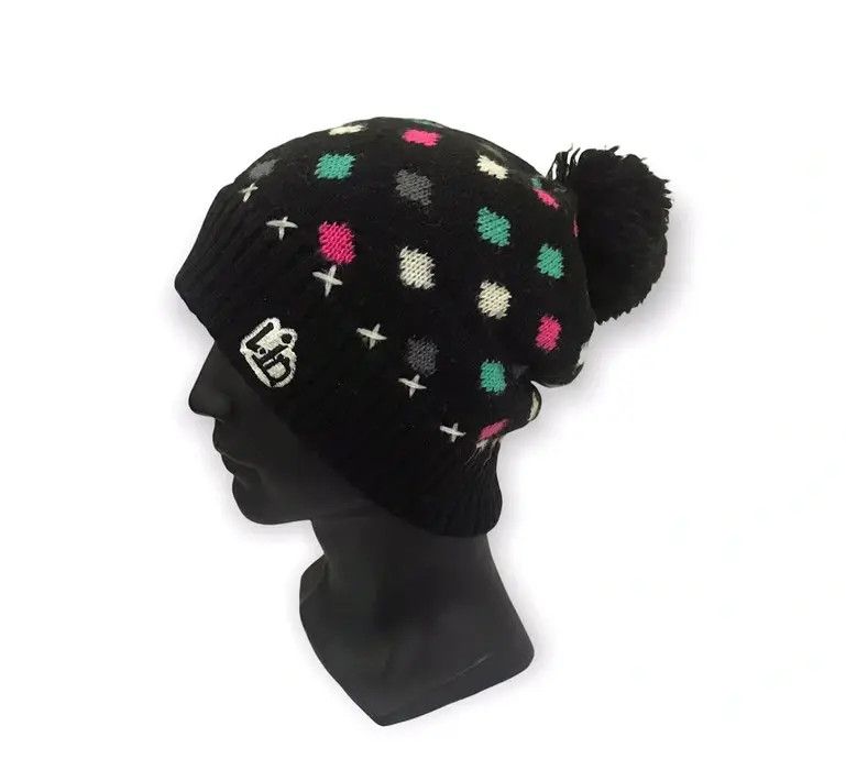 Japanese Brand × Vintage Japanese Brand L.I.D Multicolour Beanie Hat Size ONE SIZE - 1 Thumbnail
