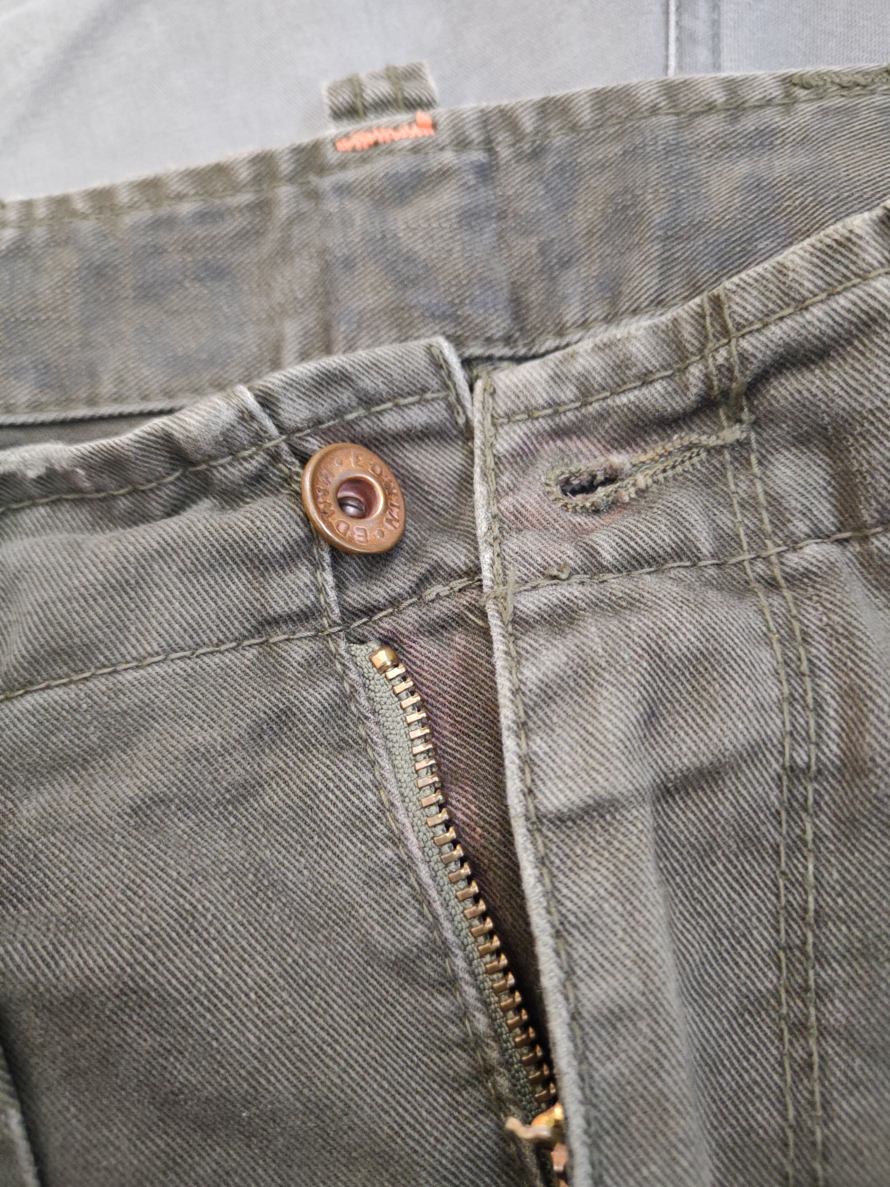 Japanese Brand Edwin Olive Multipocket utility tactical Casual Pants #W2097 Size US 31 - 14 Thumbnail