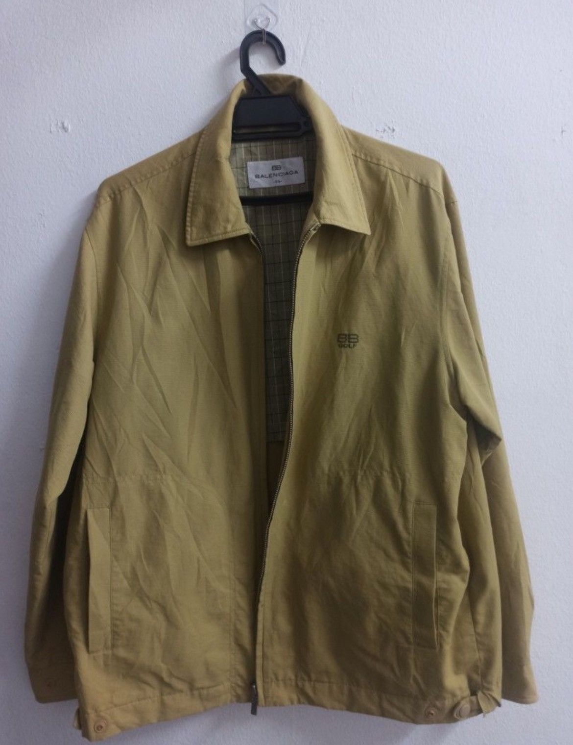 Balenciaga Vintage BALENCIAGA Golf Jacket Size US L / EU 52-54 / 3 - 3 Thumbnail