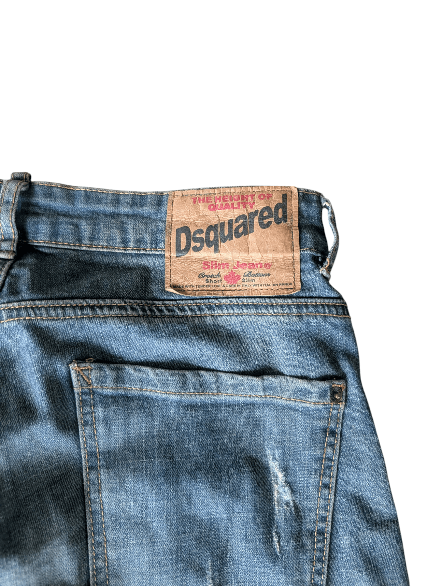 Dsquared2 Dsquared2 Italy Ripped Patch Work Low Rise Jeans Size US 30 / EU 46 - 8 Thumbnail