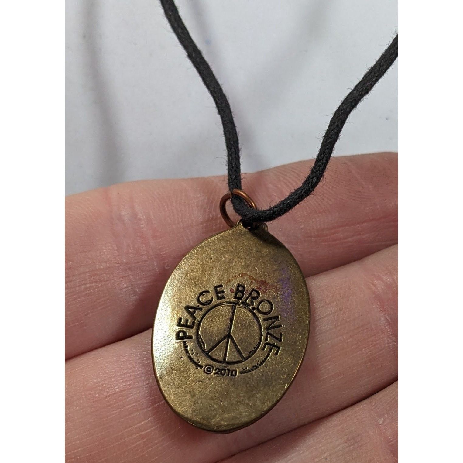 Other Peace Bronze 2010 Enamel Wave Pendant Necklace Size ONE SIZE - 8 Thumbnail