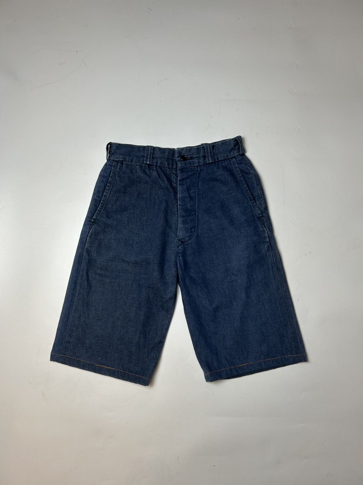 45rpm × Designer × Japanese Brand 45RPM DENIM SHORT PANT Size US 26 / EU 42 - 1 Thumbnail