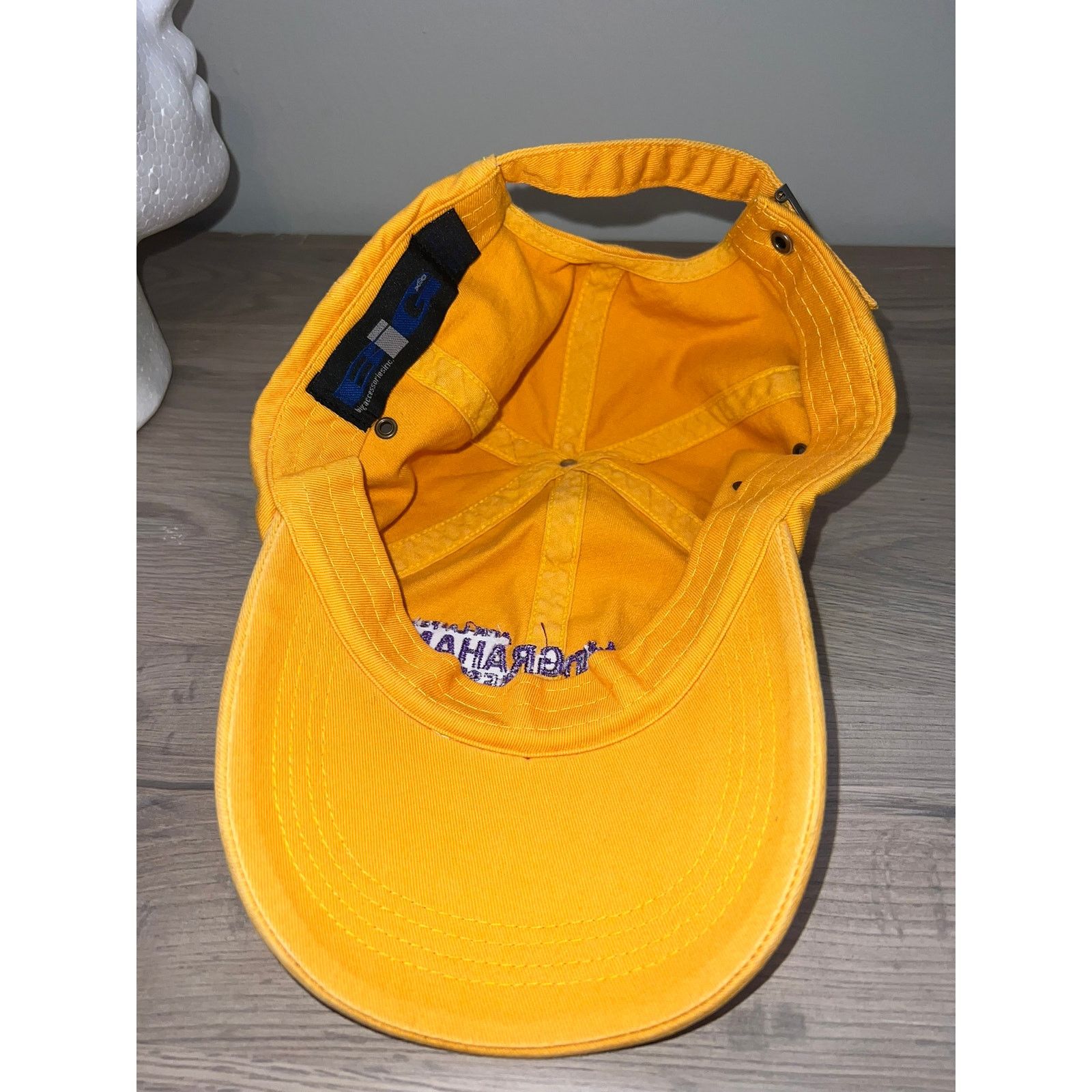 Big Bud Press Franklin Graham Festival Hat Ark La Tex Cap yellow Purple OS Size ONE SIZE - 6 Thumbnail