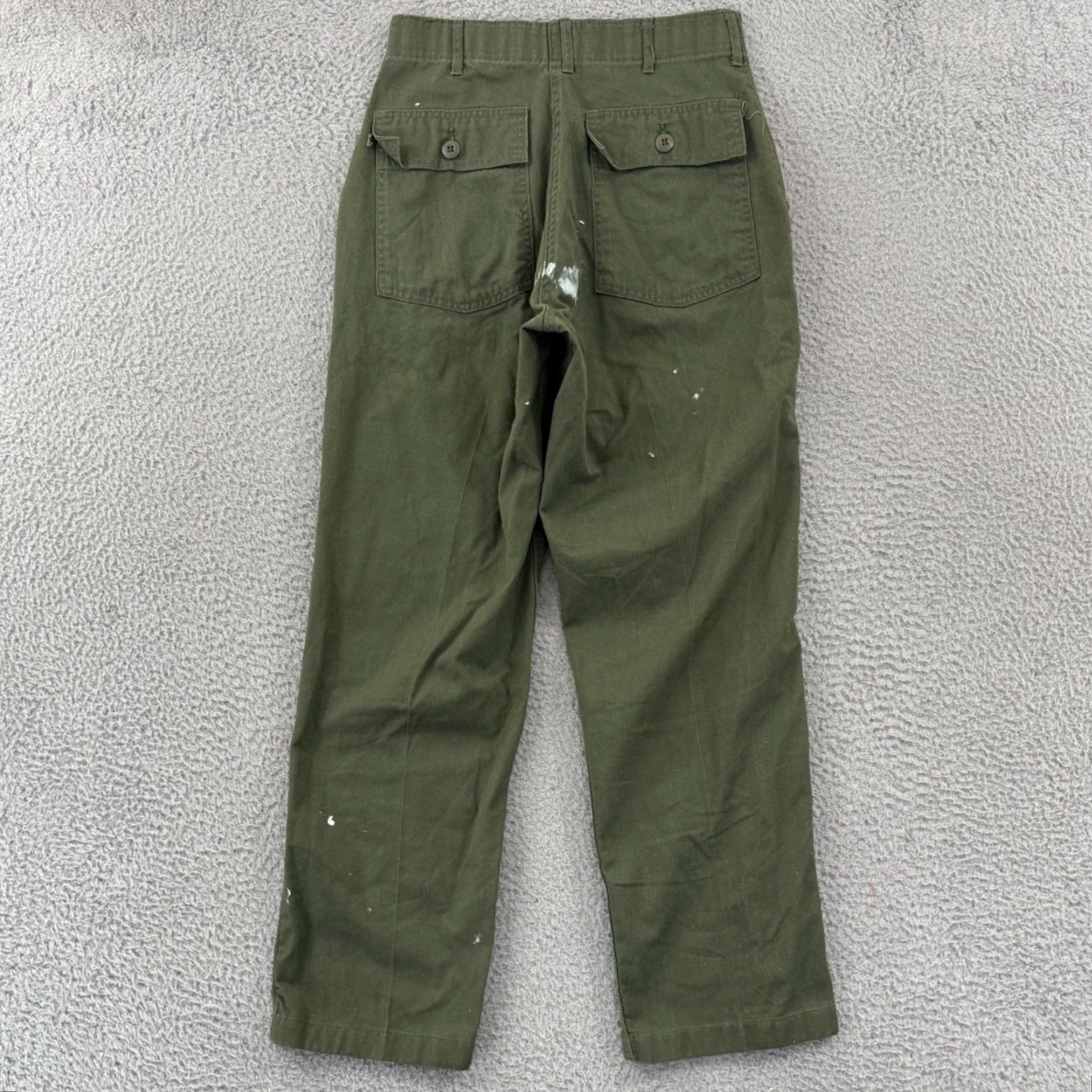 Vintage VINTAGE US Army OG-507 Fatigue Pants Adult 28x29 Green Military Utility Trousers Size US 28 / EU 44 - 7 Thumbnail