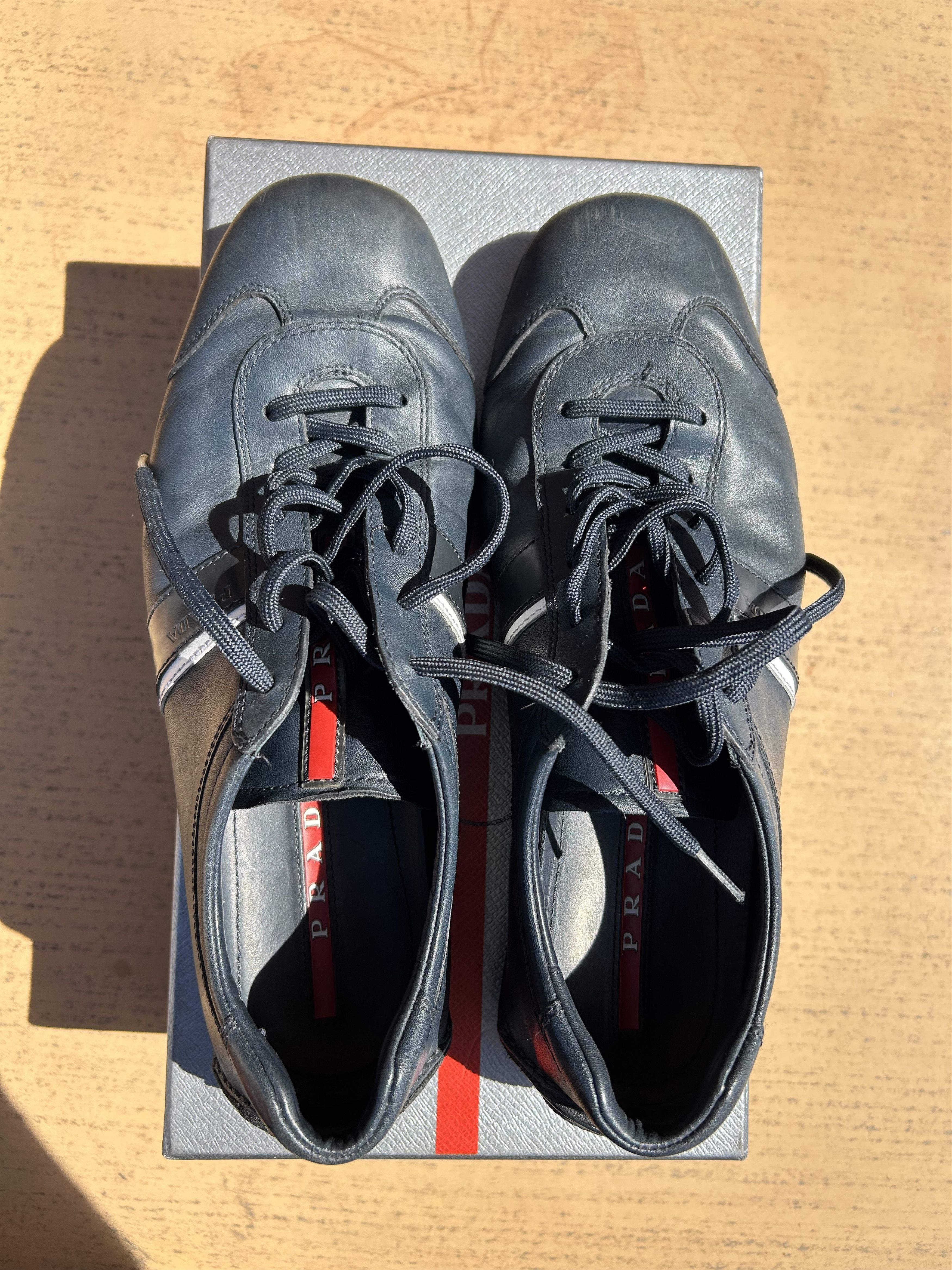 Prada Prada Vintage Monte Carlo Trainers - 4E 2599 Size US 8 / EU 41 - 1 Thumbnail