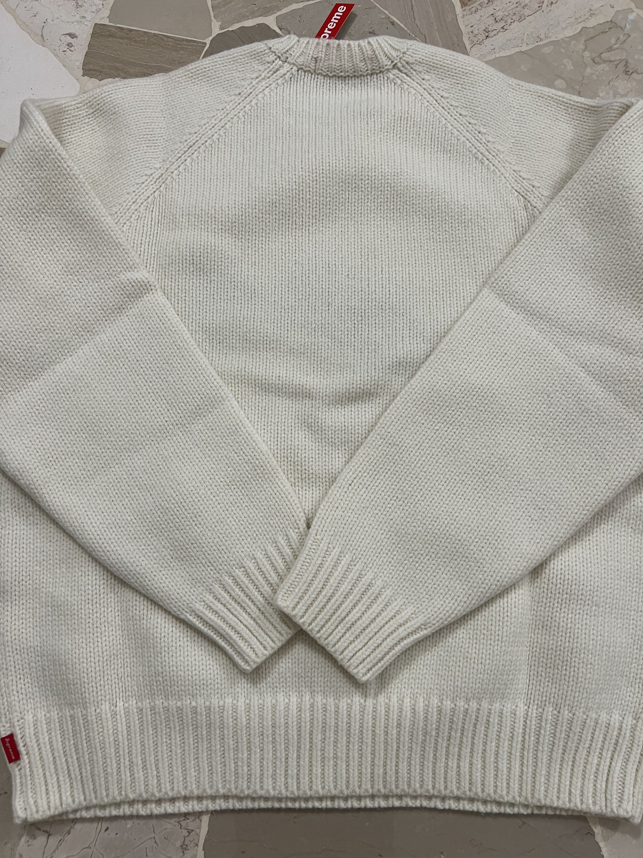Supreme Supreme Snowmobile Sweater crewneck cross knit wear xmas Size US L / EU 52-54 / 3 - 8 Thumbnail