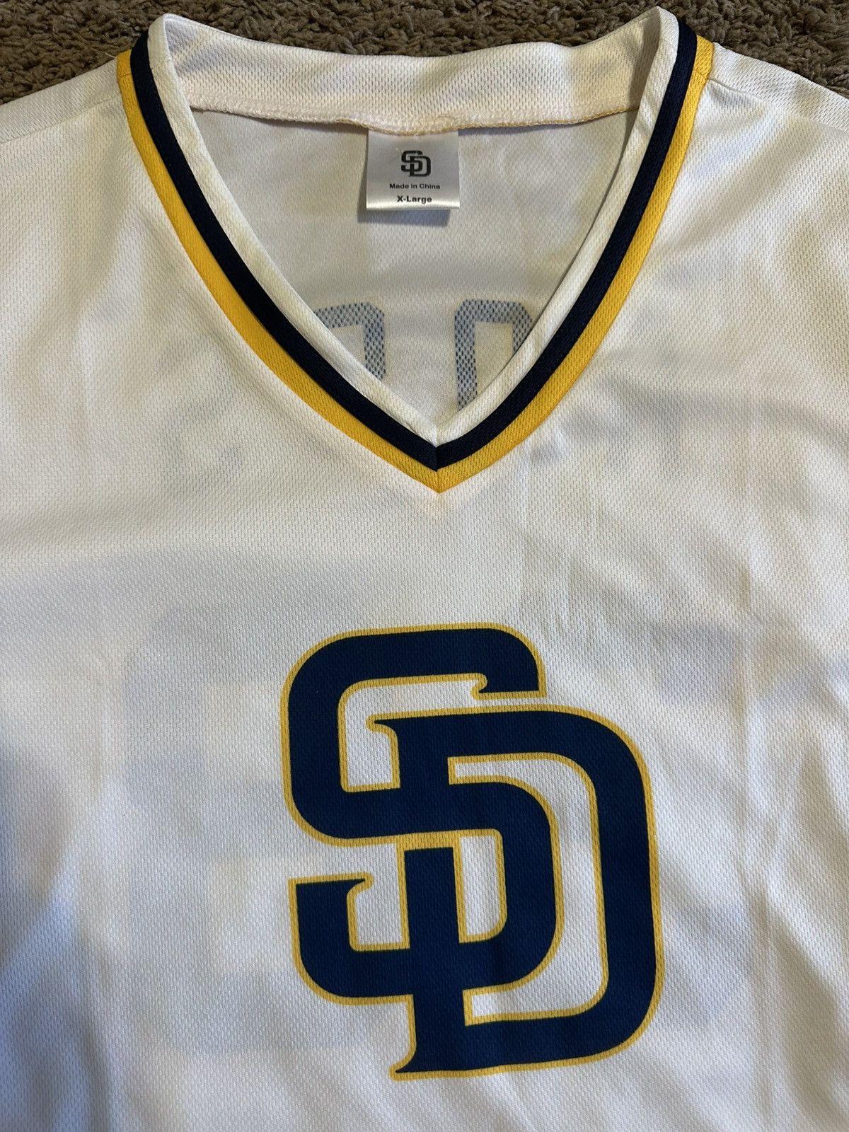 MLB Vintage San Diego Padres “Ross #38” jersey 00s size xl Size US XL / EU 56 / 4 - 2 Thumbnail