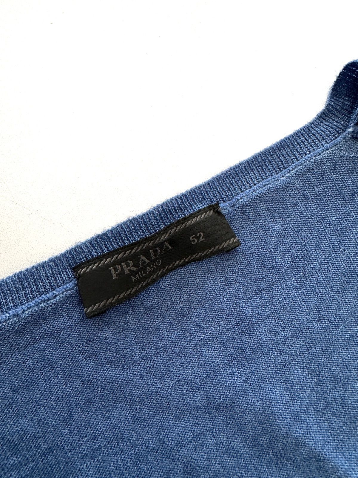 Prada Prada Wool Sweater Cardigan Size US L / EU 52-54 / 3 - 6 Thumbnail