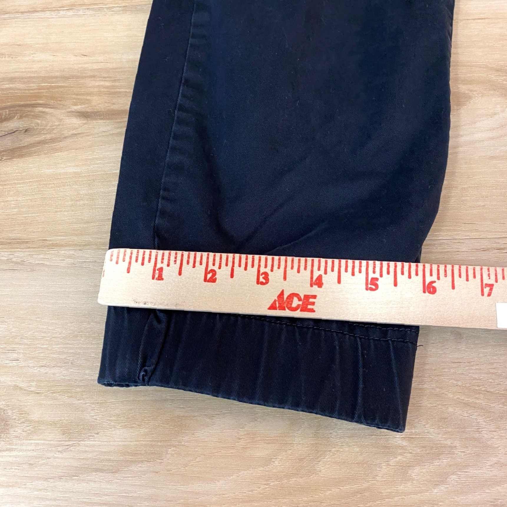 Banana Republic Banana Republic Mens Black Cotton Stretch Jogger Pants Size 33 Drawstring Size US 33 - 7 Thumbnail