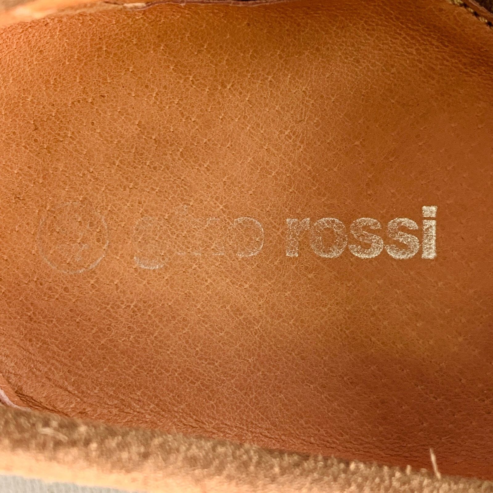 Other GINO ROSSI 10 Brown Contrast Stitch Suede Moccasin Loafers Size US 10 / EU 43 - 7 Thumbnail